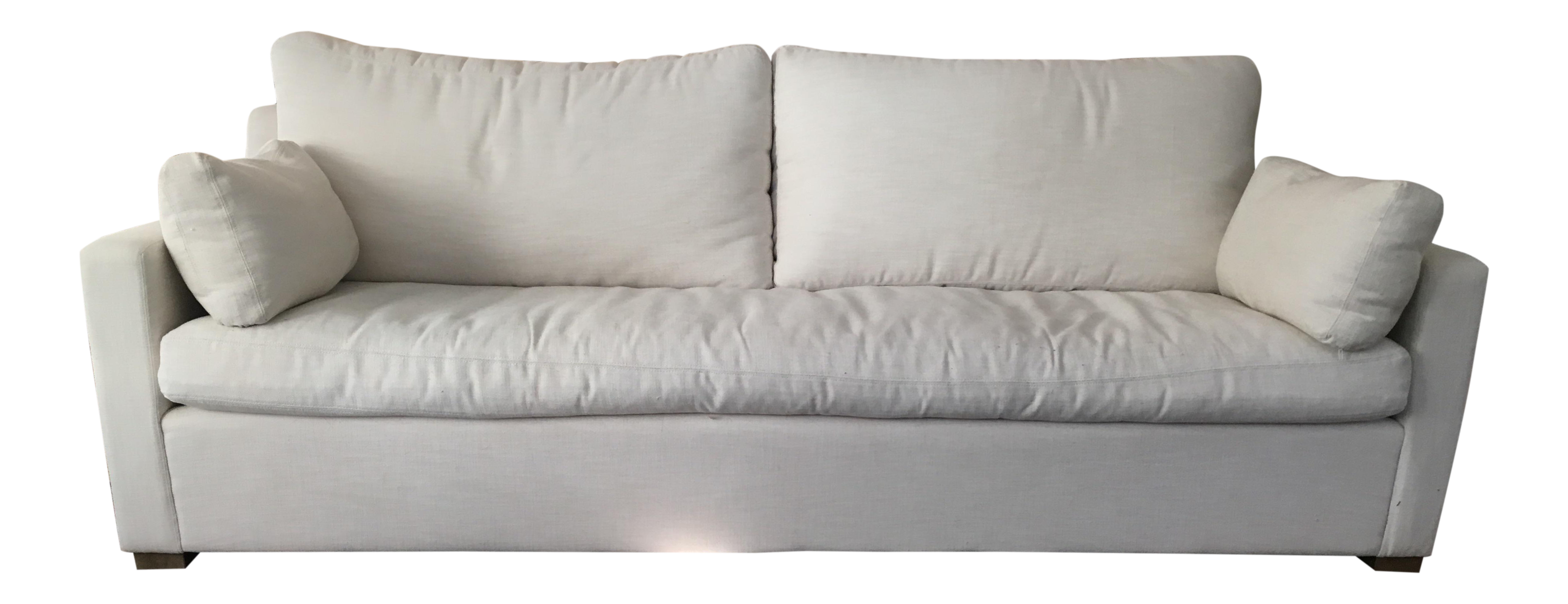 Restoration Hardware Belgian Track Arm Sofa