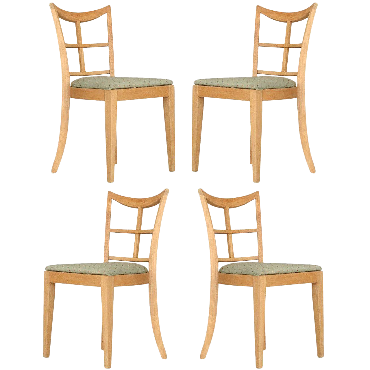 Paul Frankl for Brown Saltman Dining Chair, Set of Four Chairish