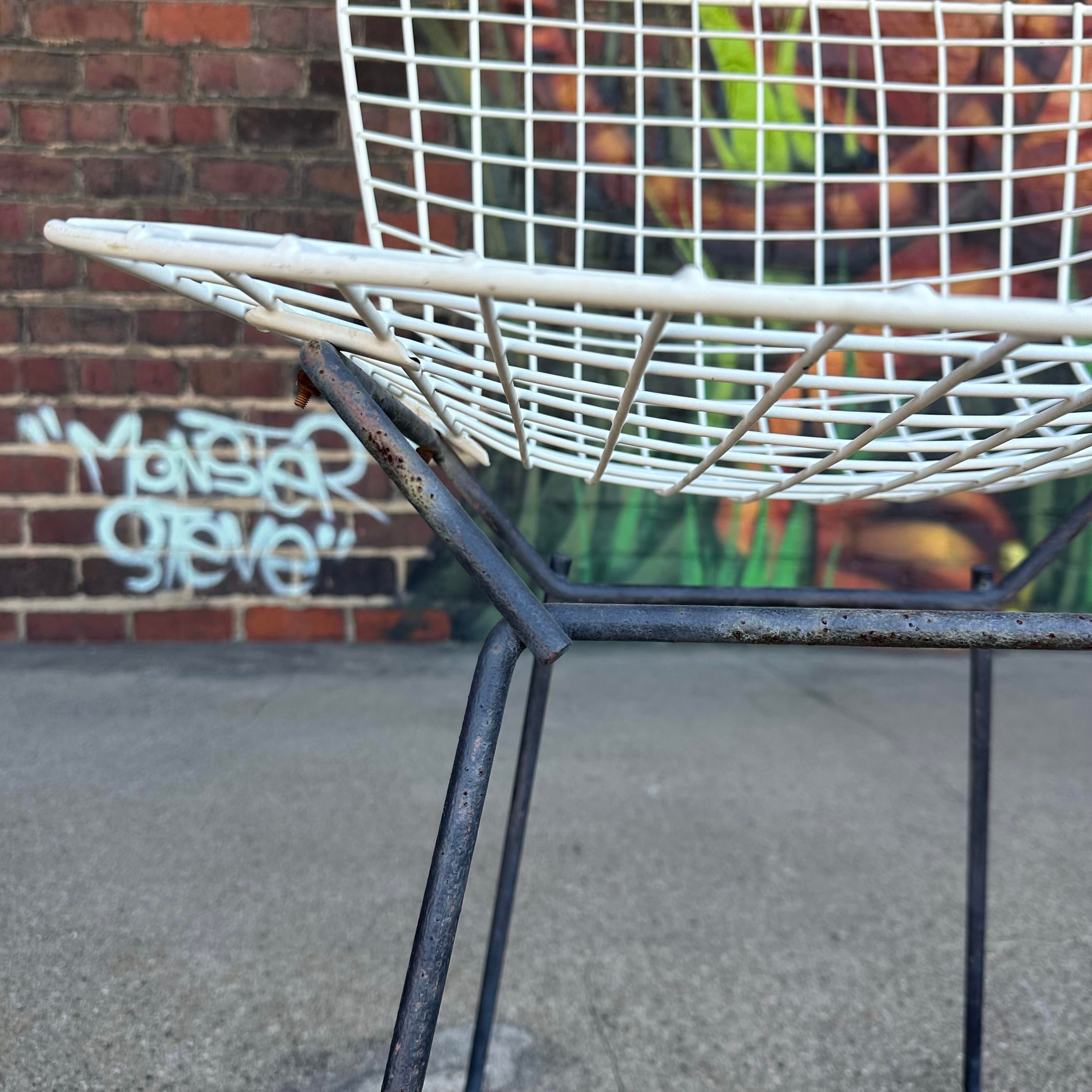 Set of 6 Harry Bertoia Wire Side Chairs for Knoll | Chairish