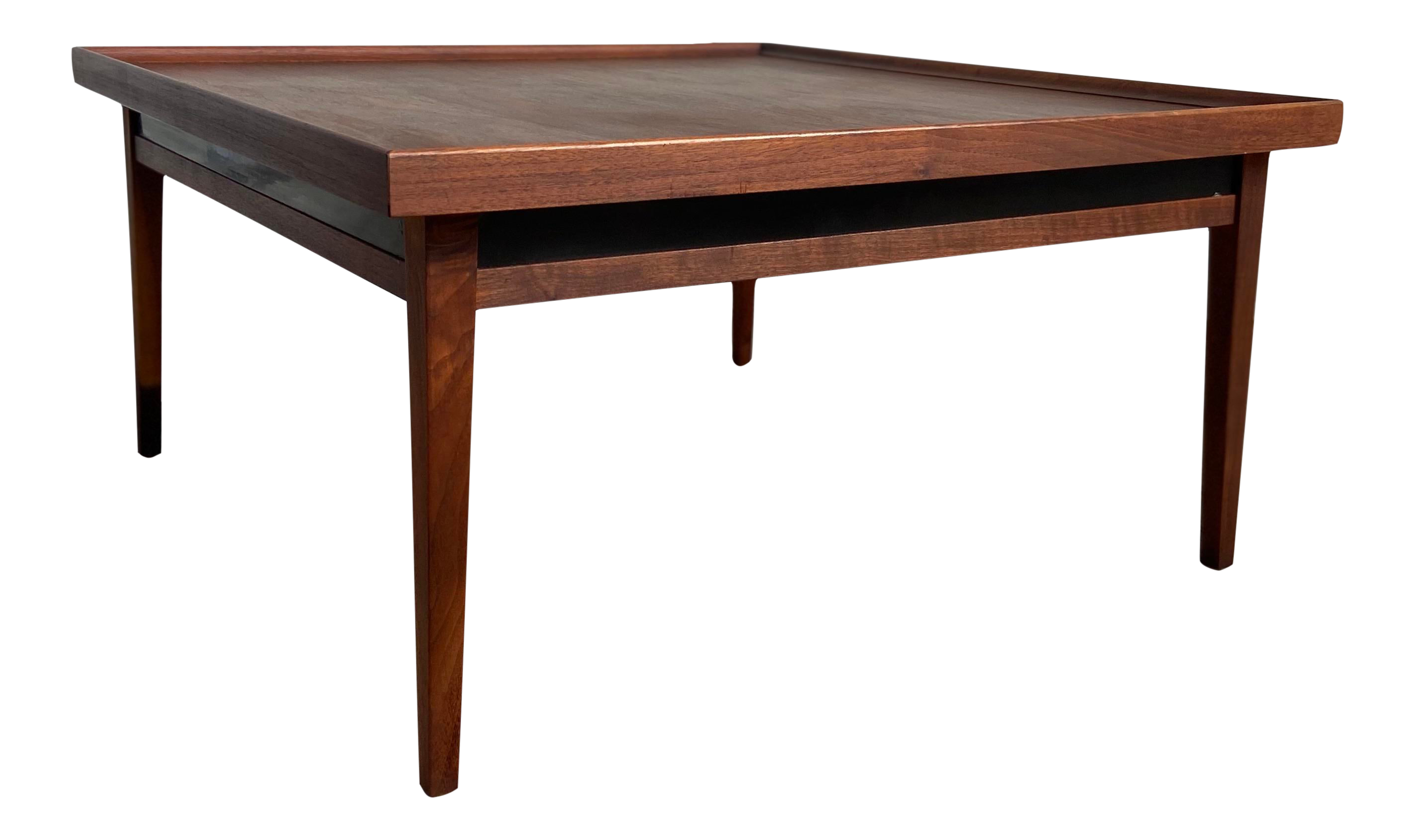 Low Profile Square Coffee or Side Tables in the Style of Jack