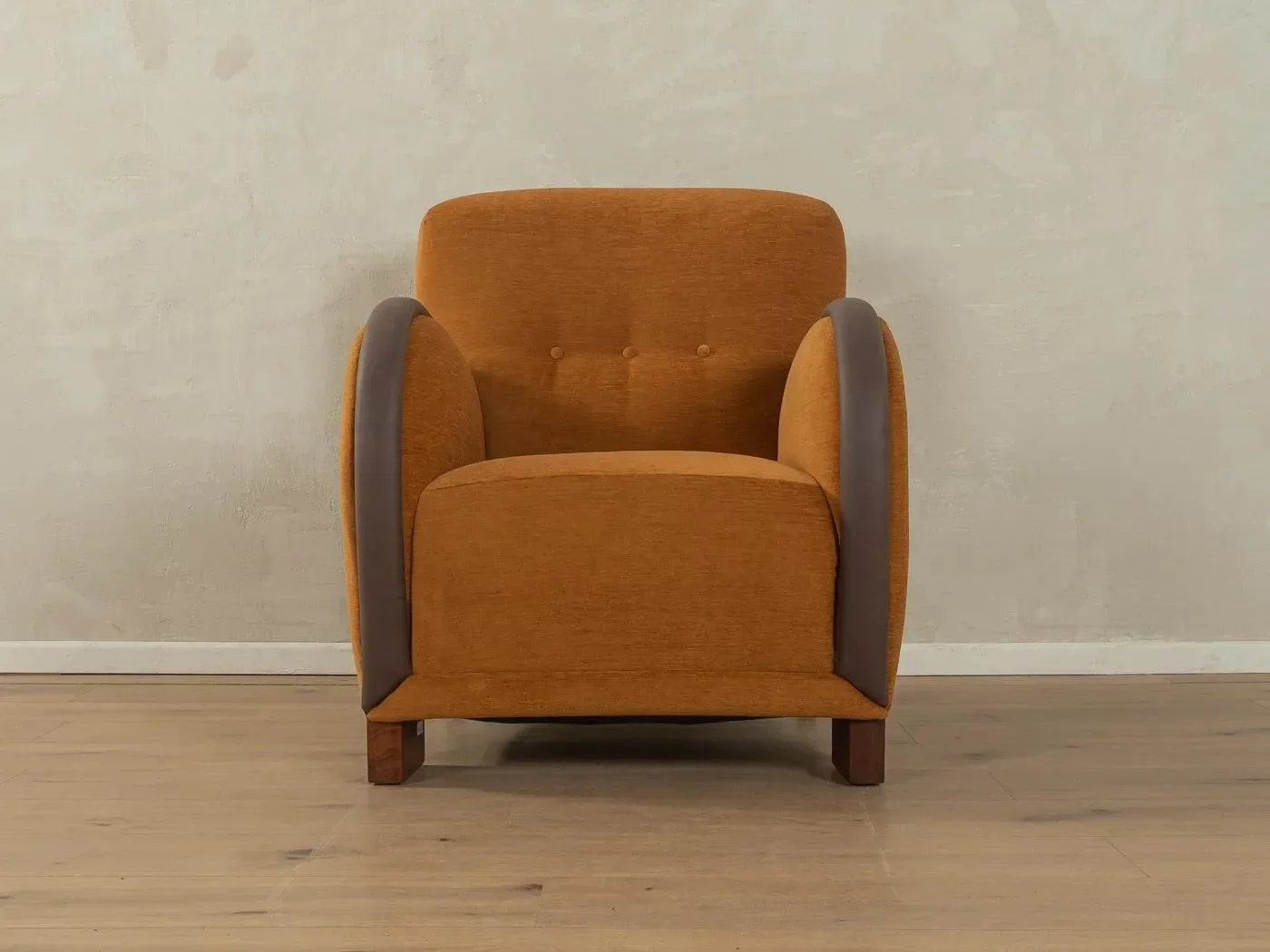 Vintage Art Deco German Lounge Chair, 1930s