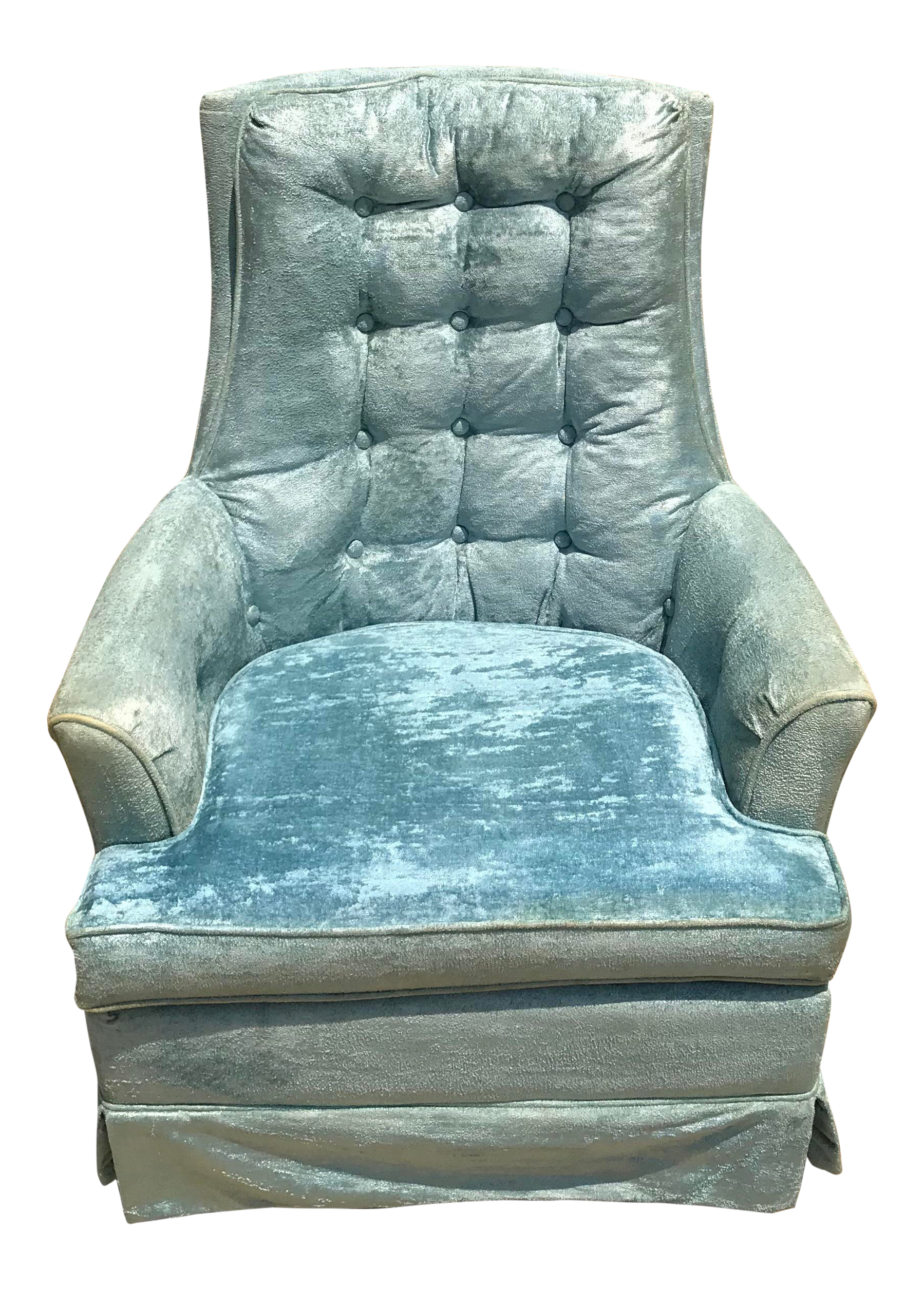 mid century swivel rocker