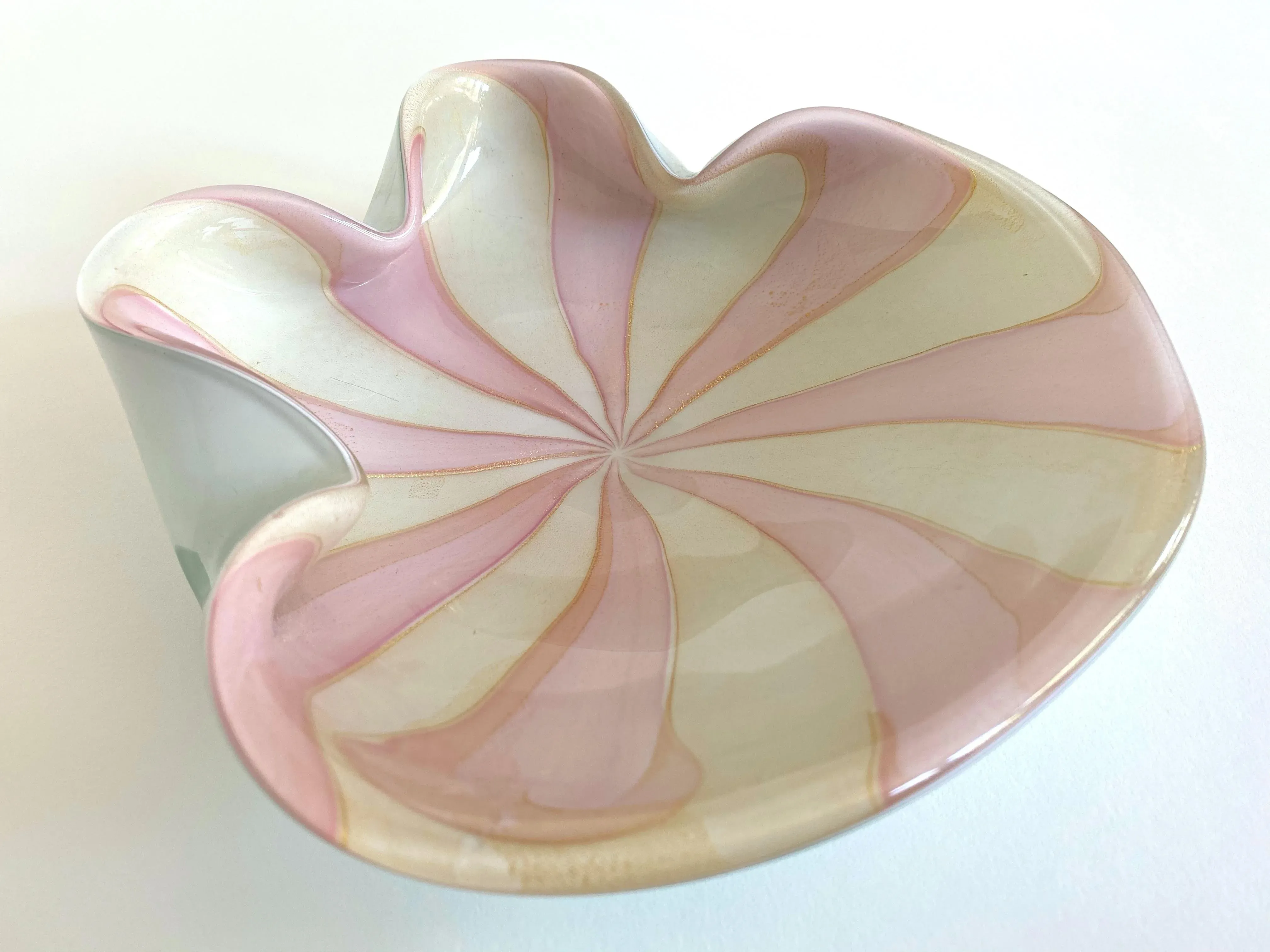 Vintage Mid Century Modernist Alfredo Barbini Murano Art Glass