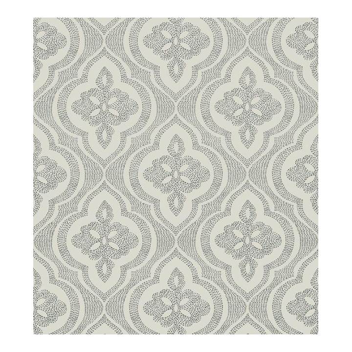 Ophelia Wallpaper Gray Sample Chairish