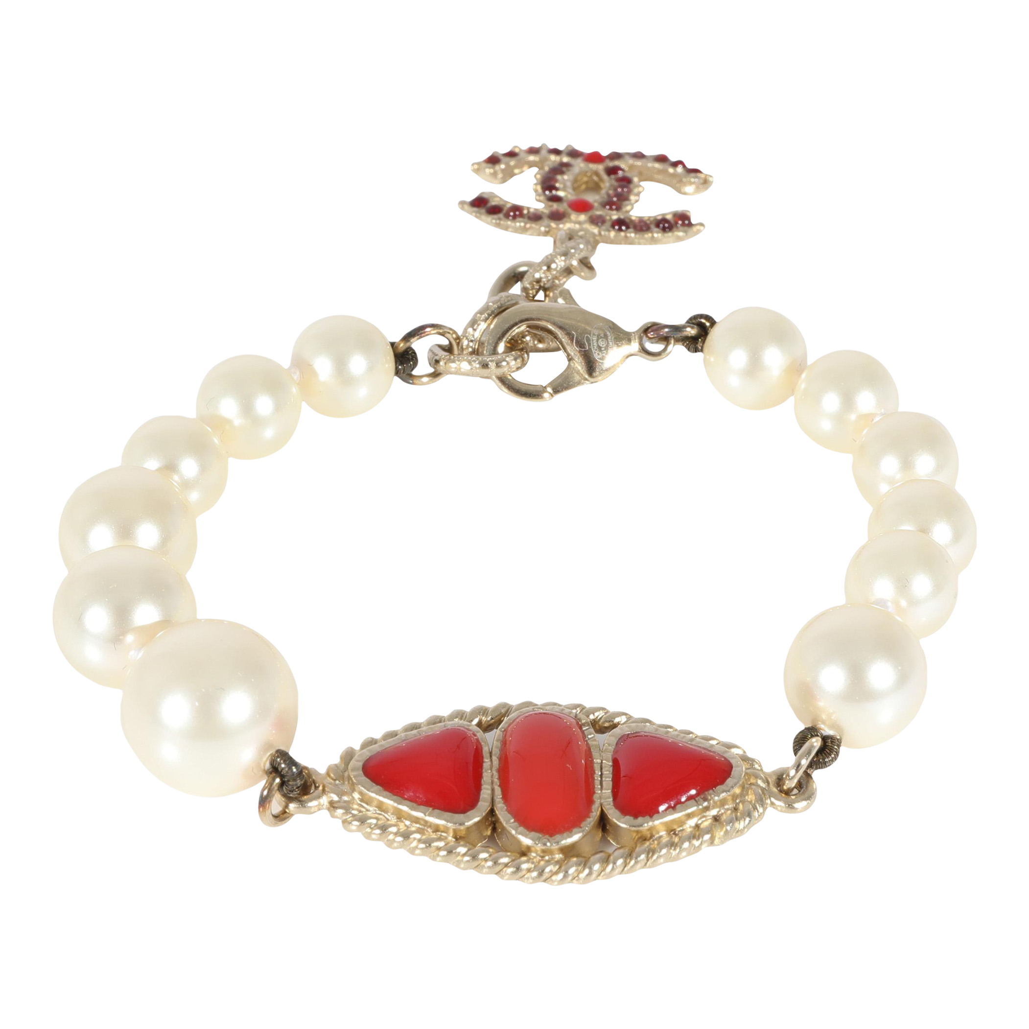 Chanel on sale red bracelet