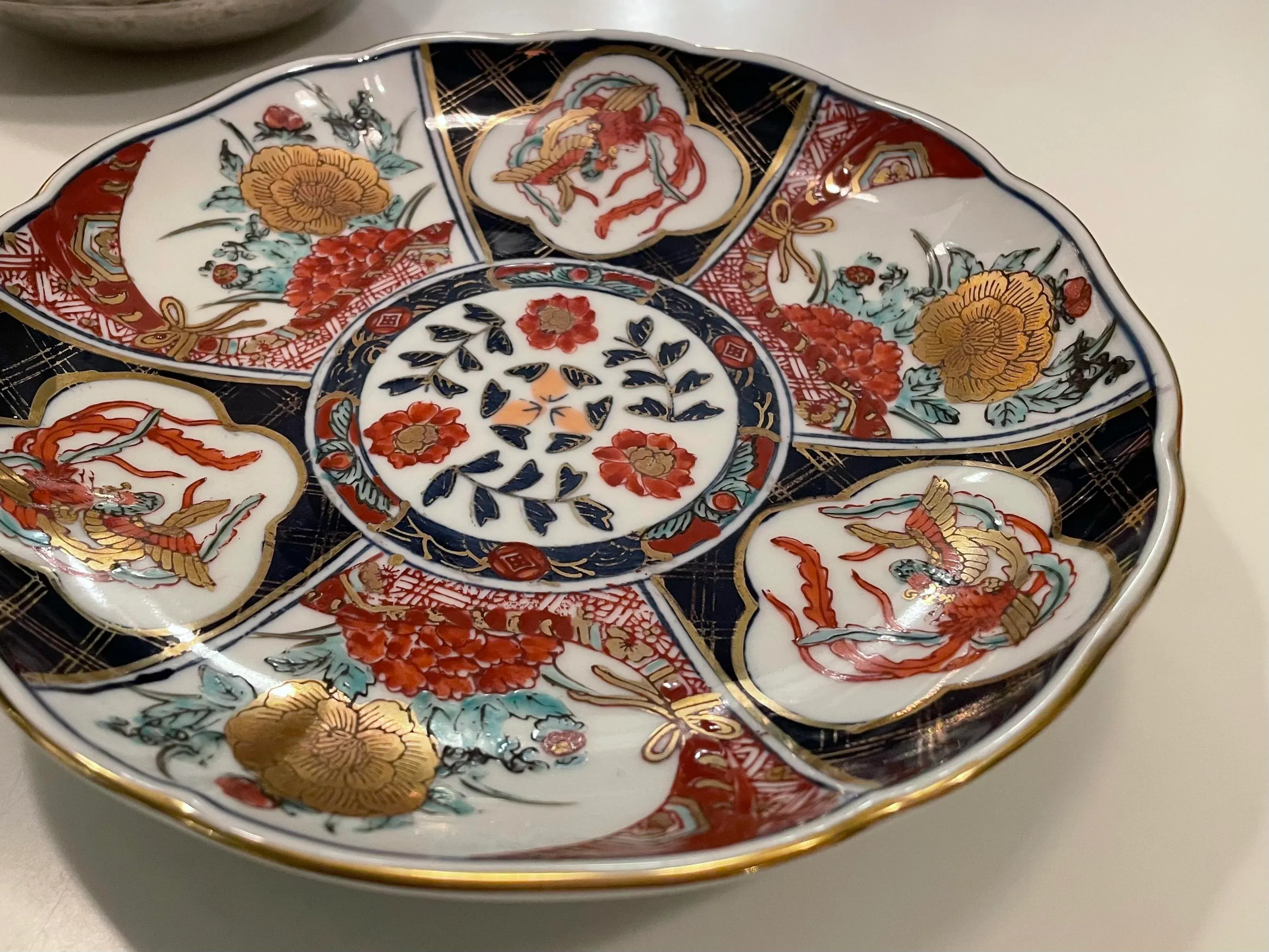 Antique Japanese Dinner Set Vintage JAPANESE PORCELAIN