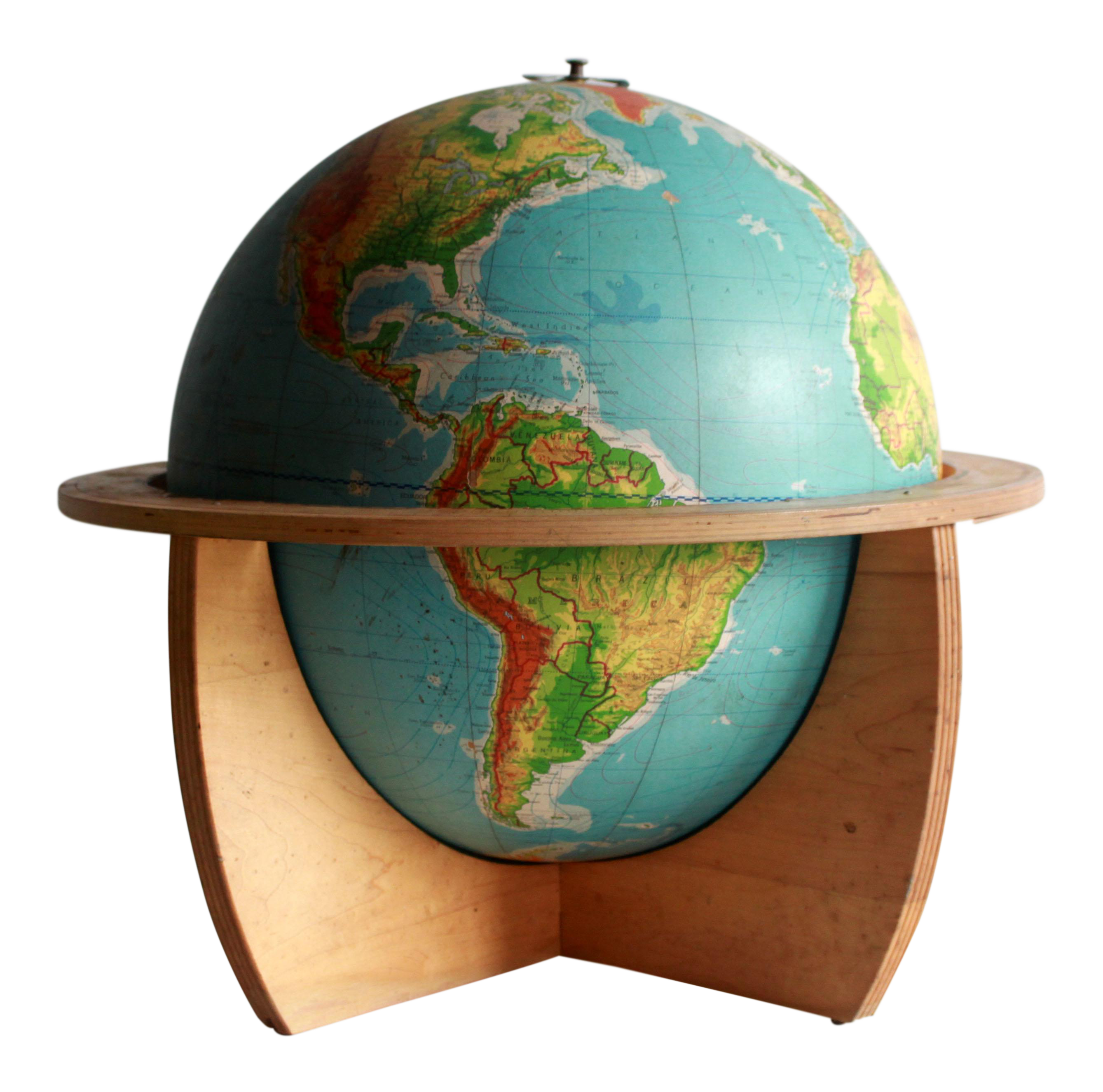 mid century globe