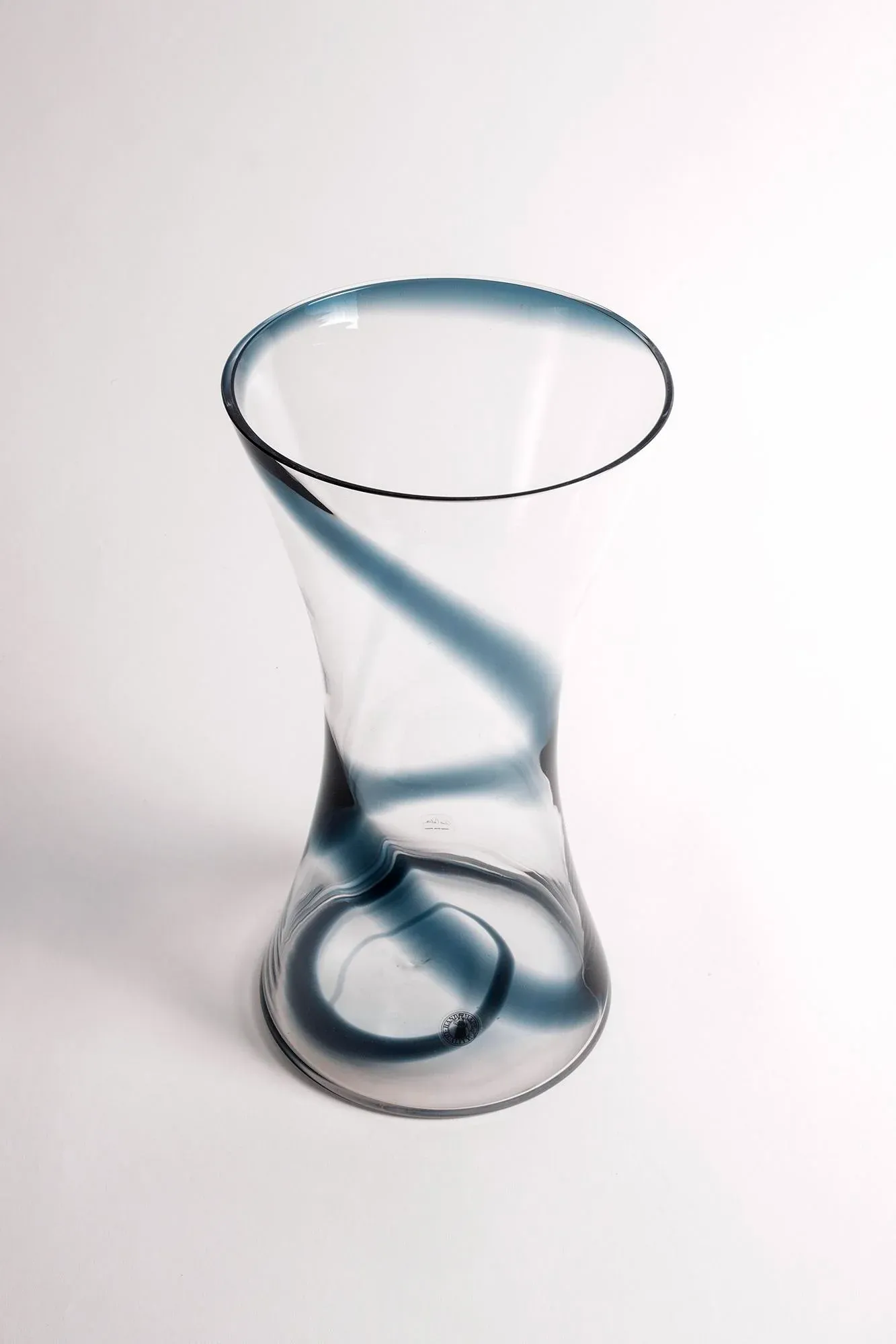 Swedish Handblown Glass Vase by Anne Nilsson