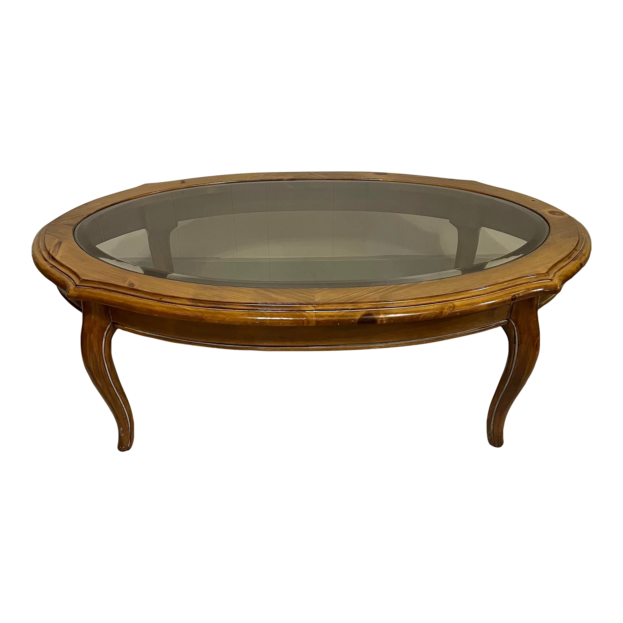 Ethan Allen Pine Country French Coffee Table Chairish