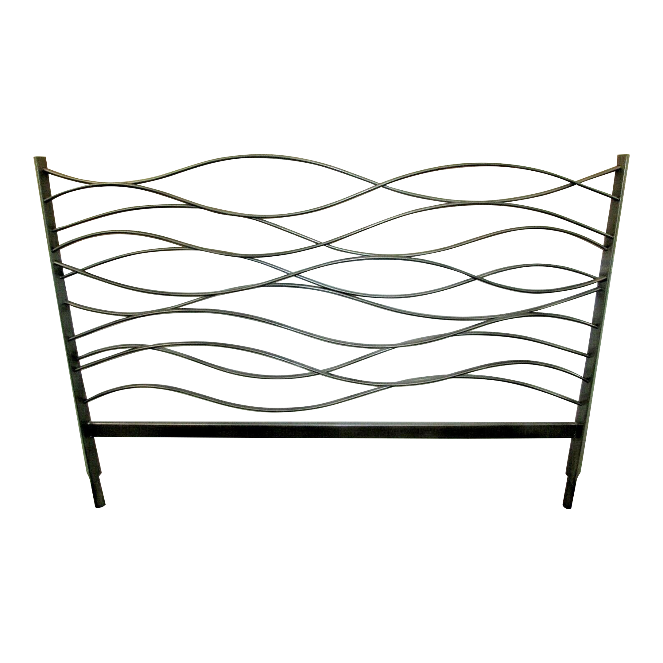 California King Metal Headboard, Freestanding Chairish