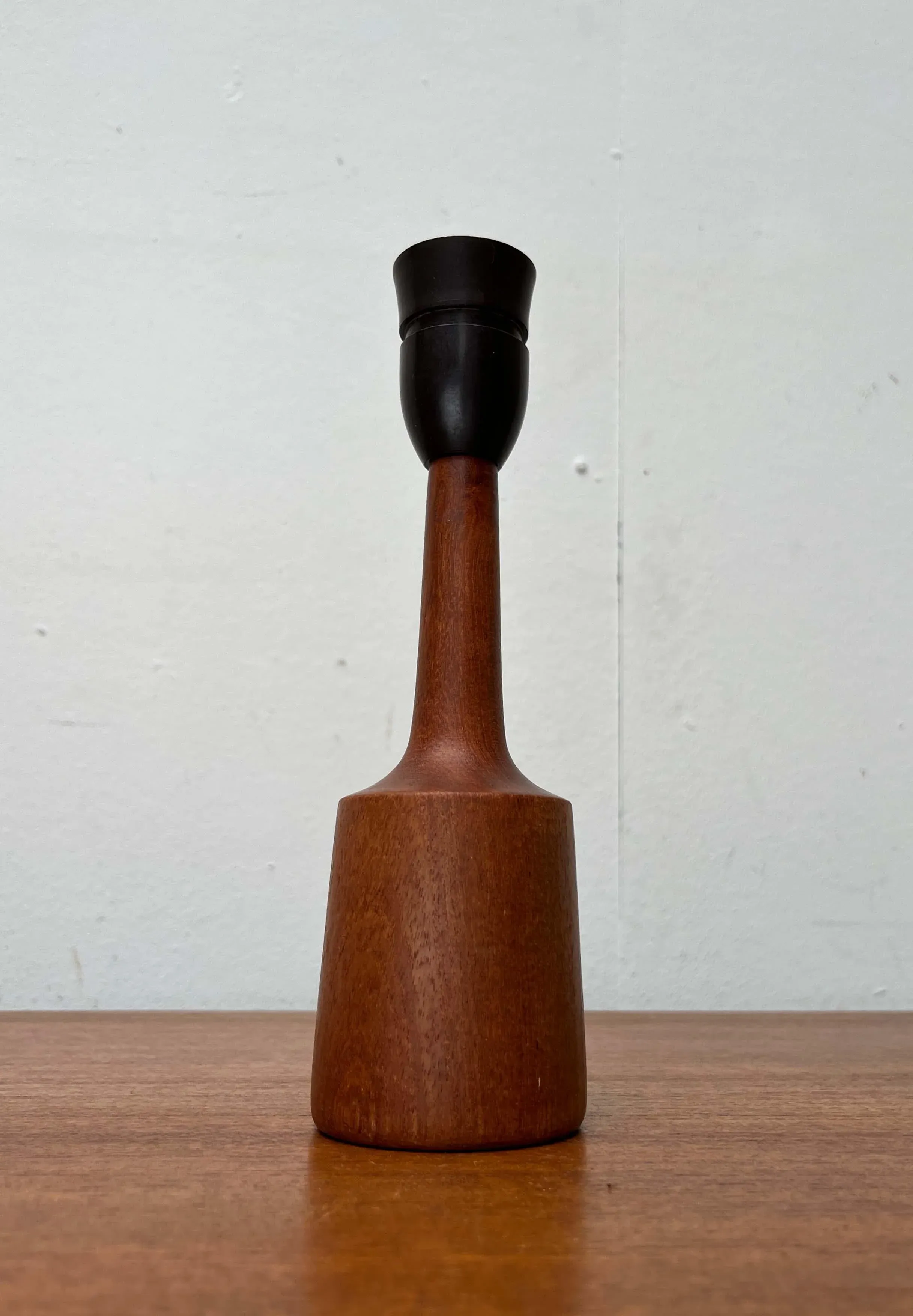 Mid-Century Modern Danish Teak Table Lamp, 1960s