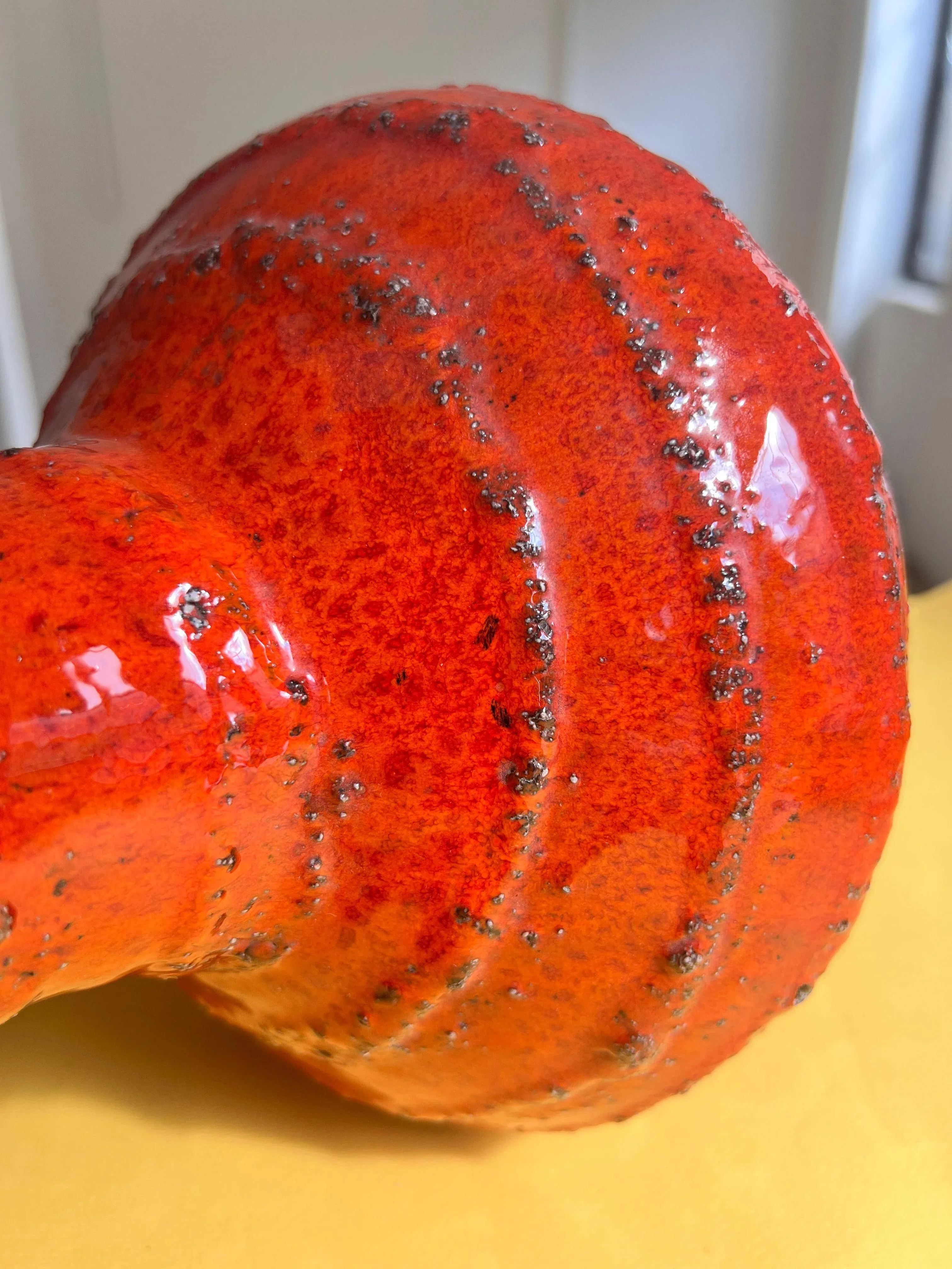Fat Lava Vase 1007 by Heinz Siery for Carsten Keramik | Chairish