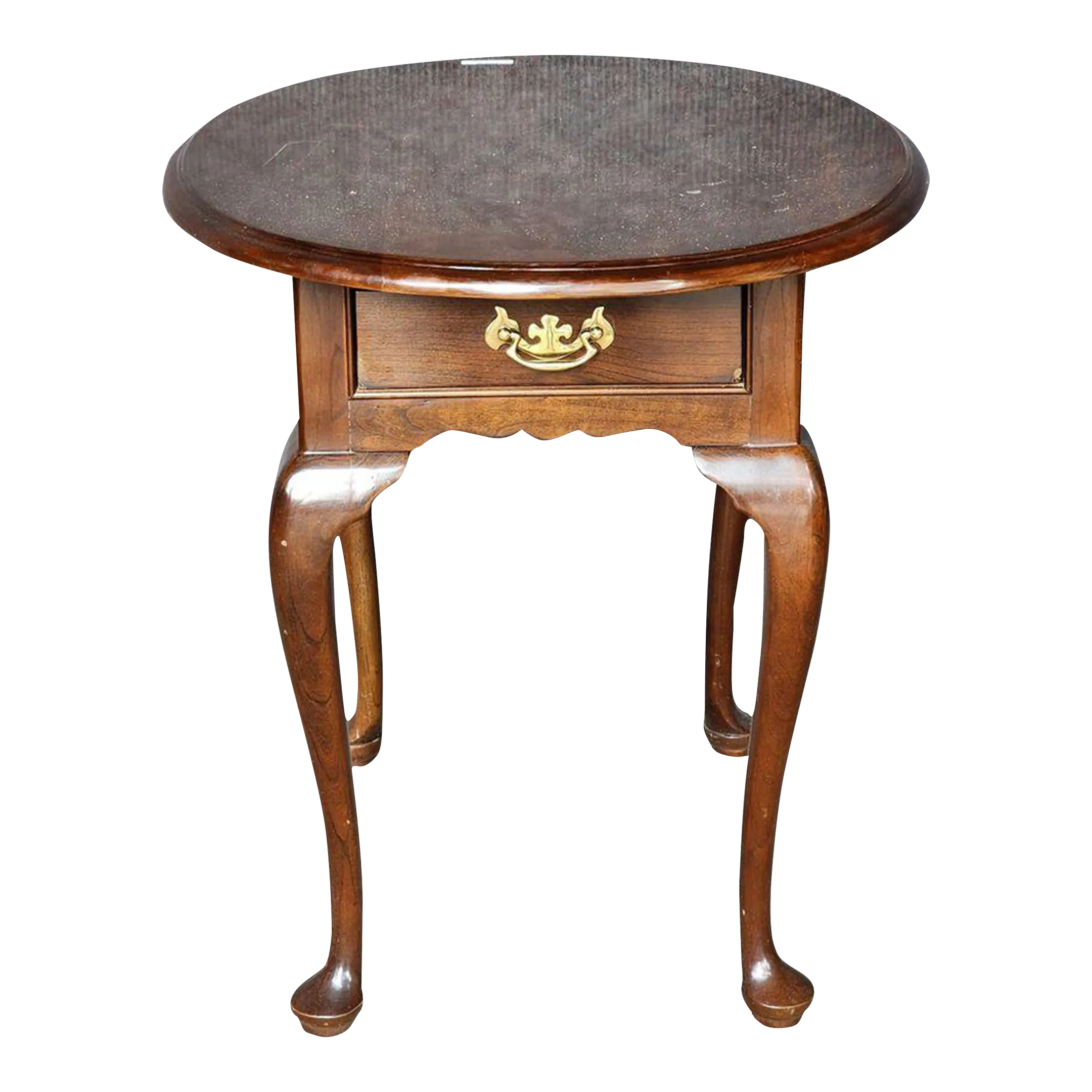 20th Century Leopold Stickley Original Queen Anne Side Table | Chairish