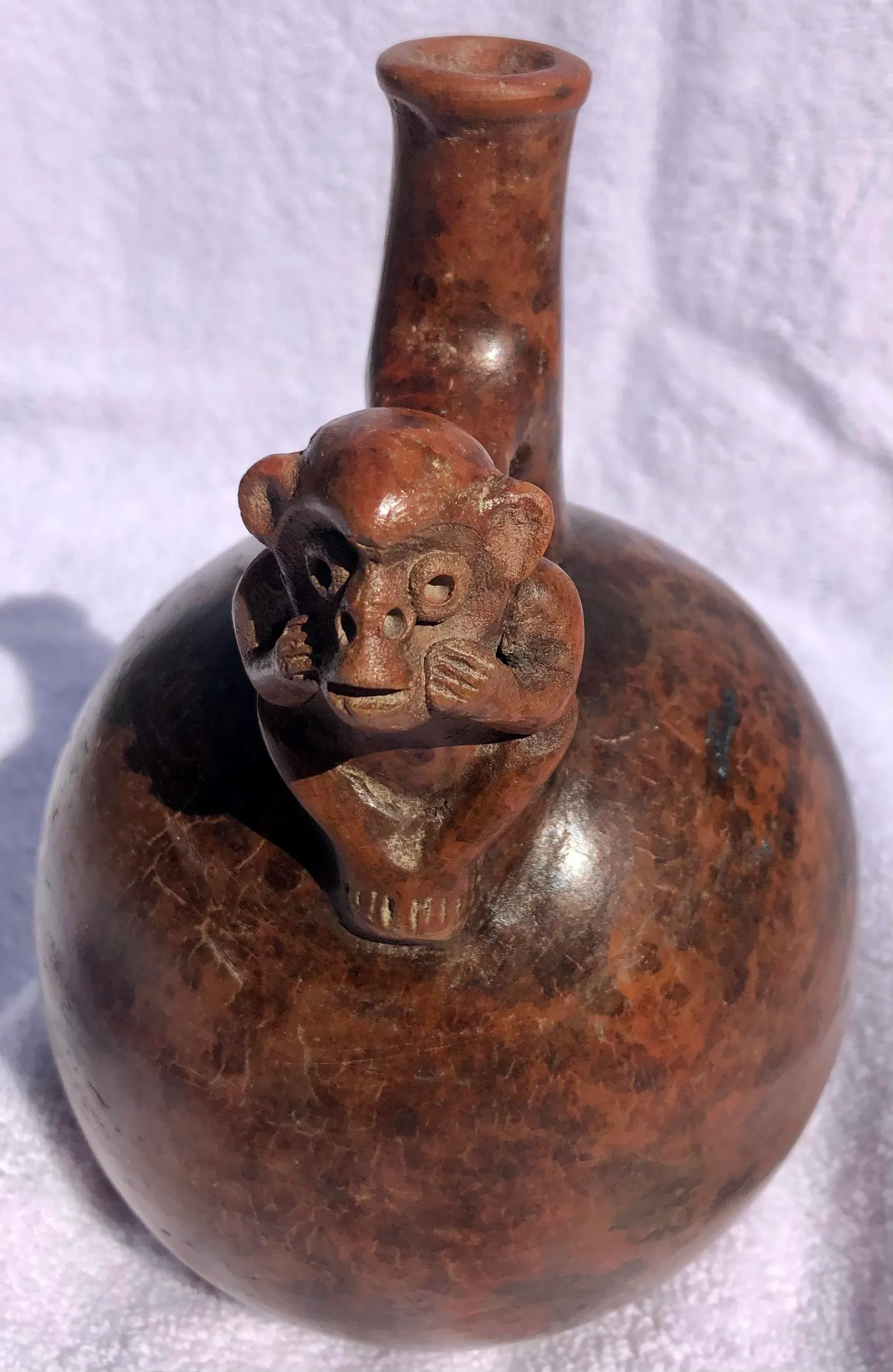 Monkey Effigy Stirrup Vessel ReplicaRazor