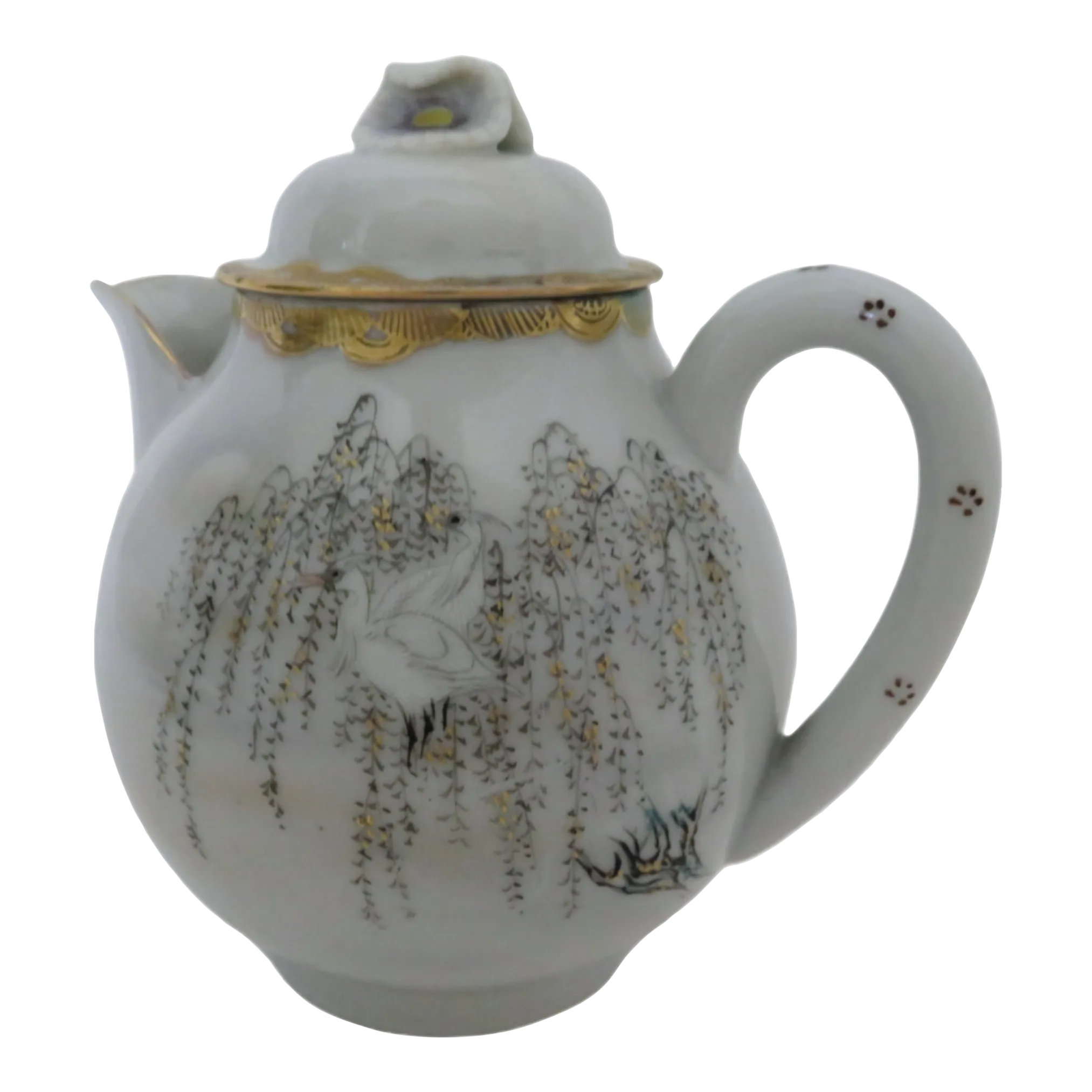 Vintage Kutani Porcelain Teapot Chairish