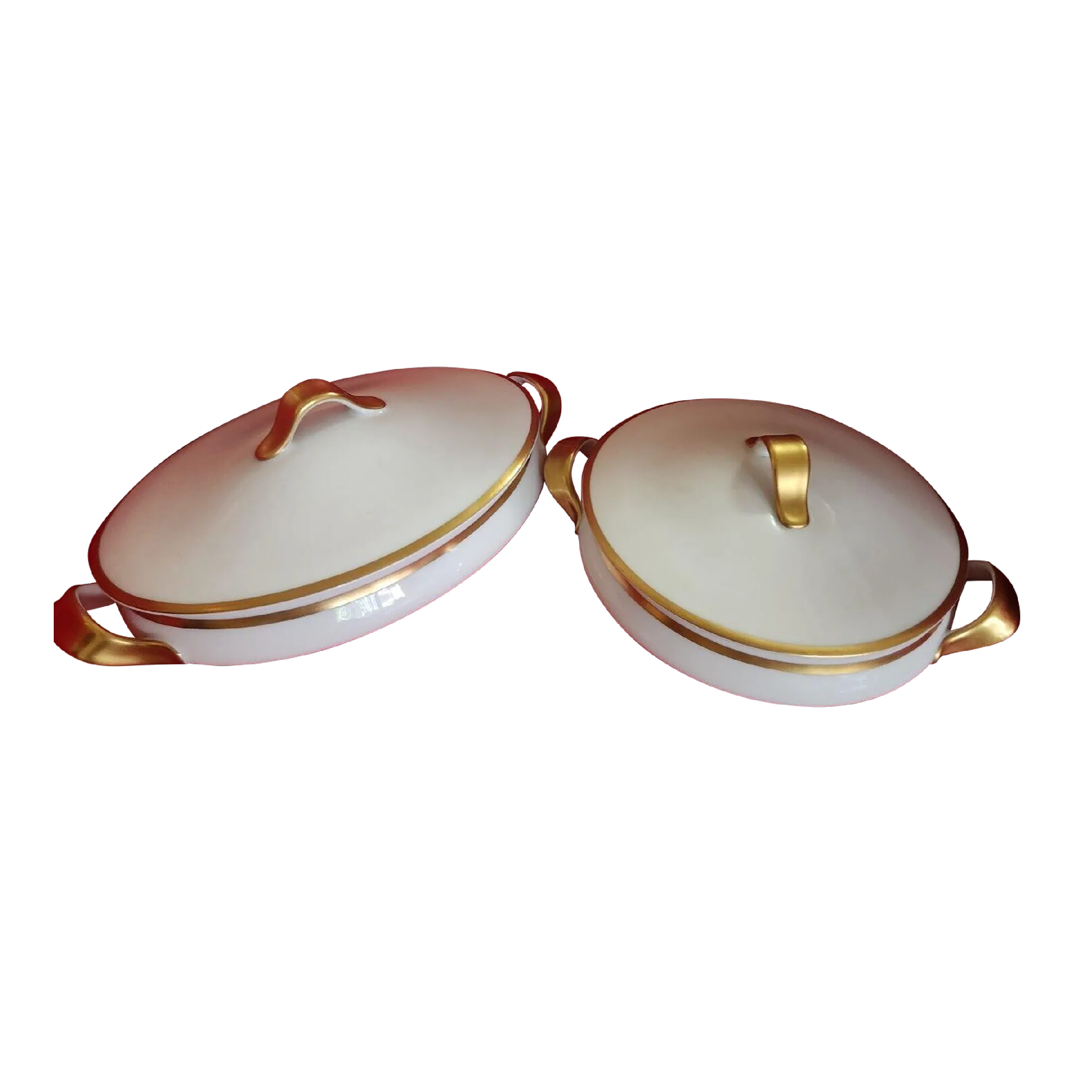 Late 19th Century Theodore Haviland Limoges White Gold Encrusted
