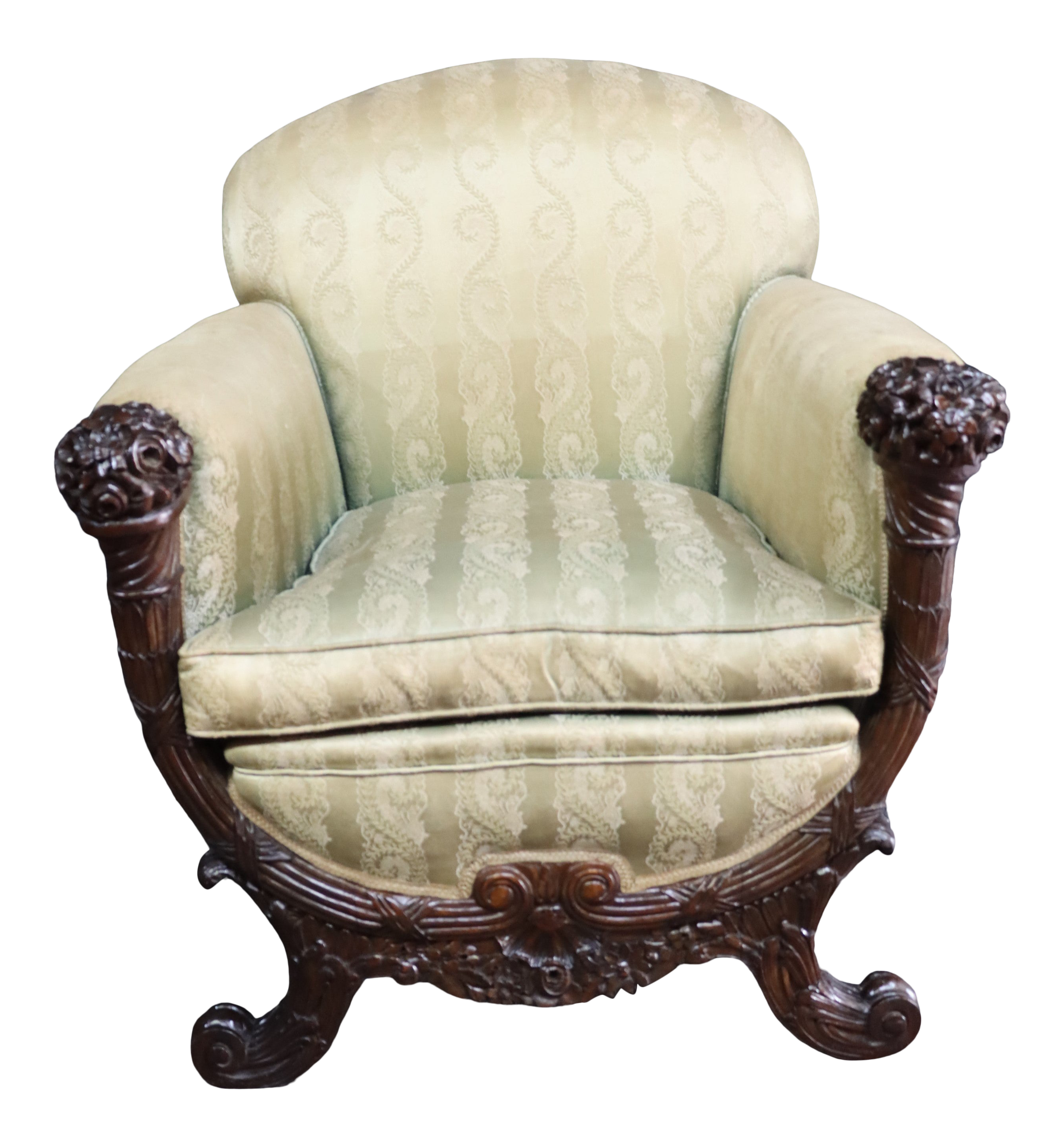Victorian barrel online chair