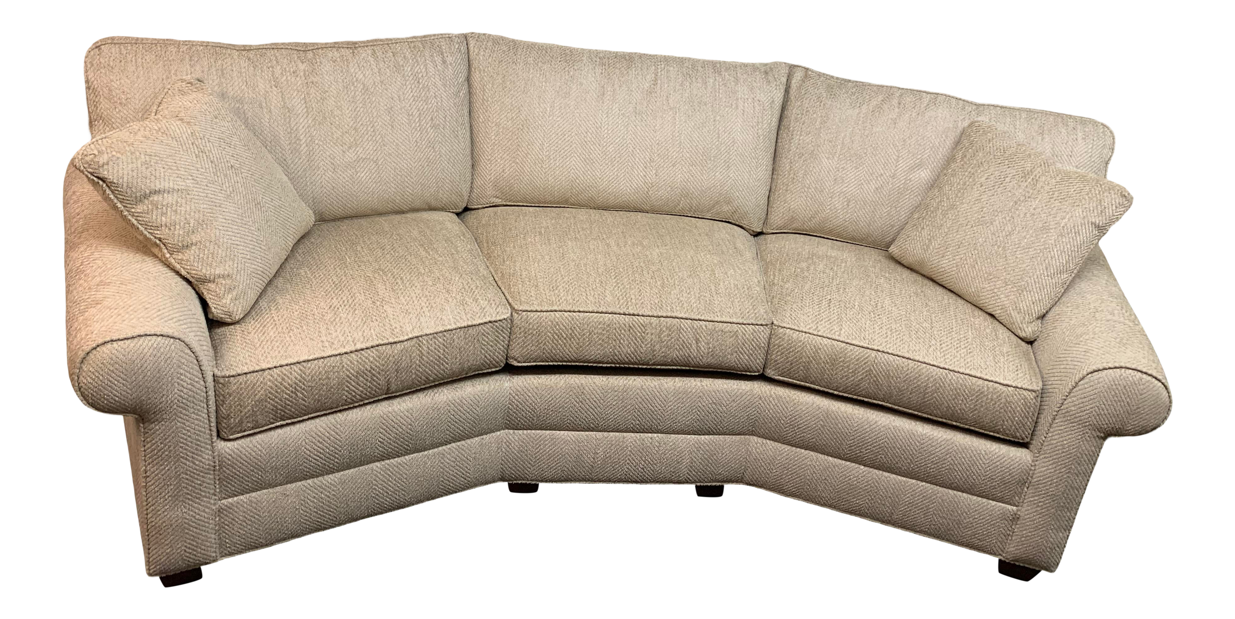 Ethan Allen Bennet Conversation Sofa Chairish