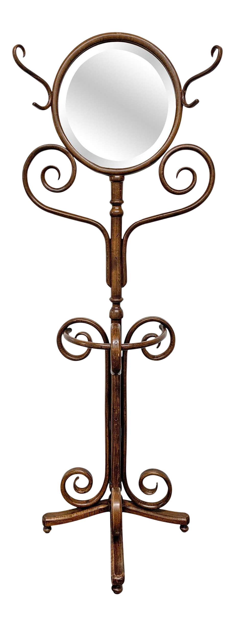 Early 20th Century Bentwood Hall Tree Chairish