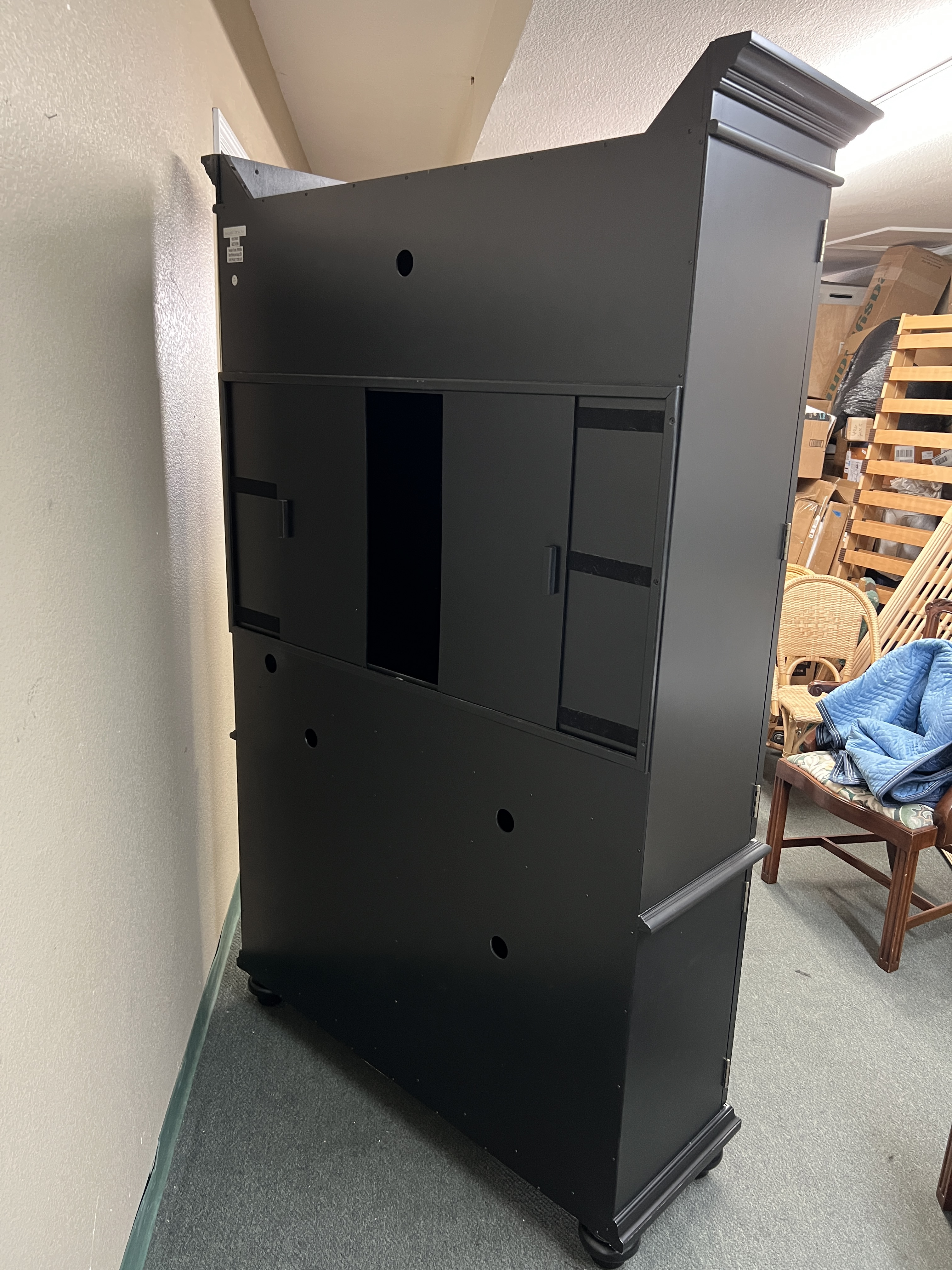 Slim chadwick 2024 media armoire