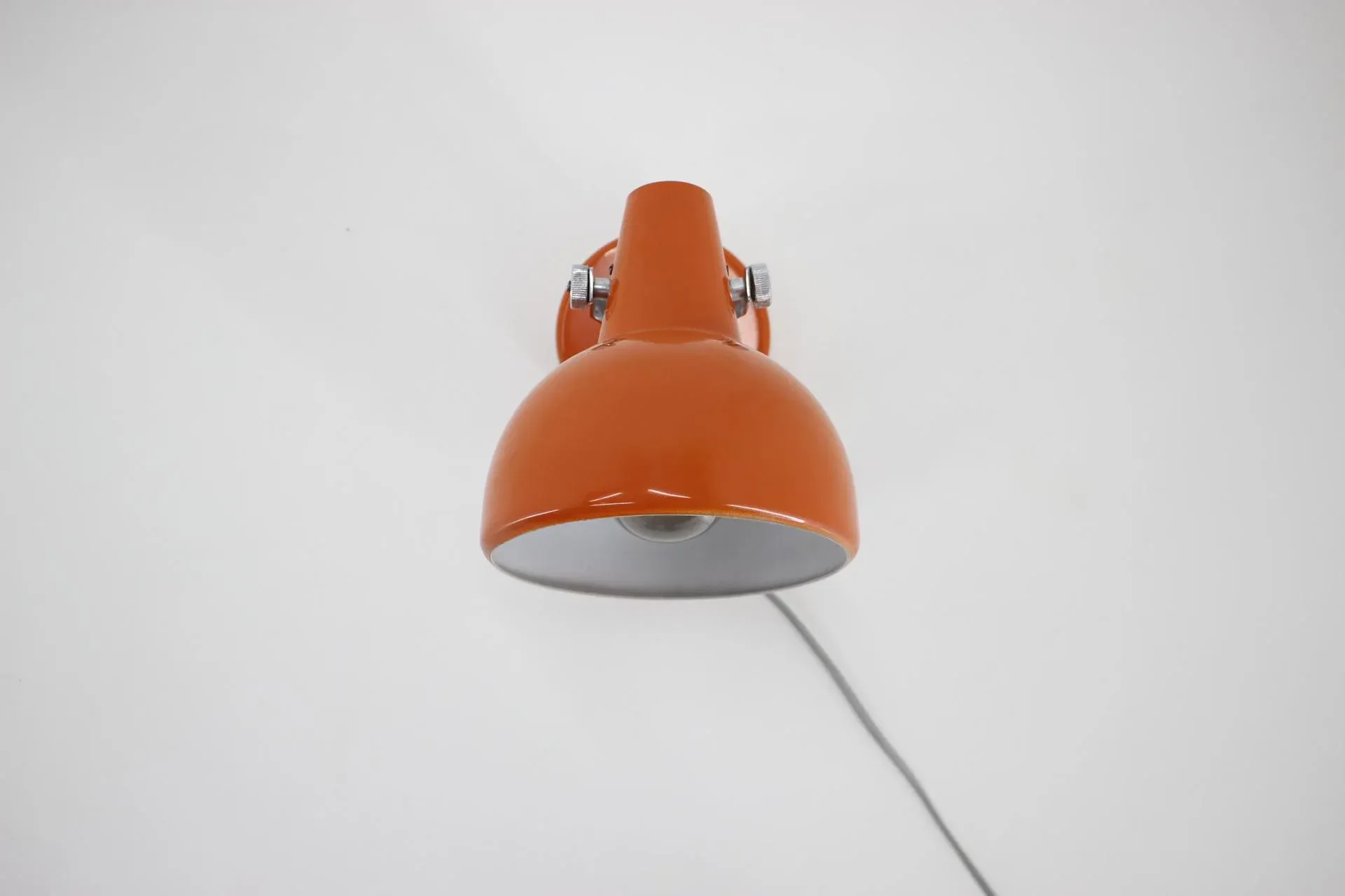 Vintage Orange Sconce, 1960s