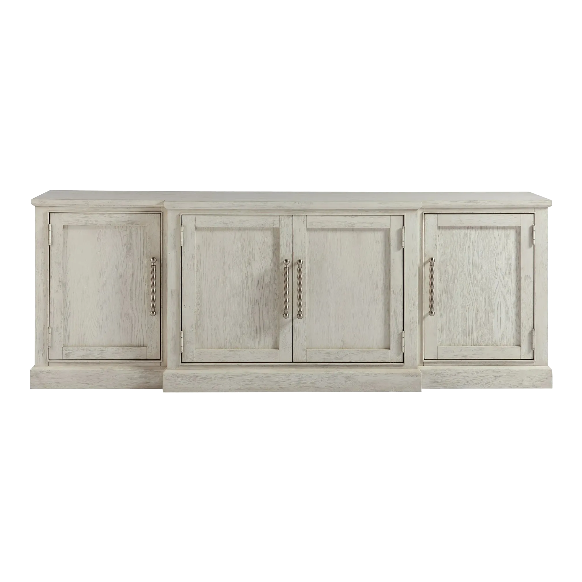 Shoreline Entertainment Console Table, Beige Chairish