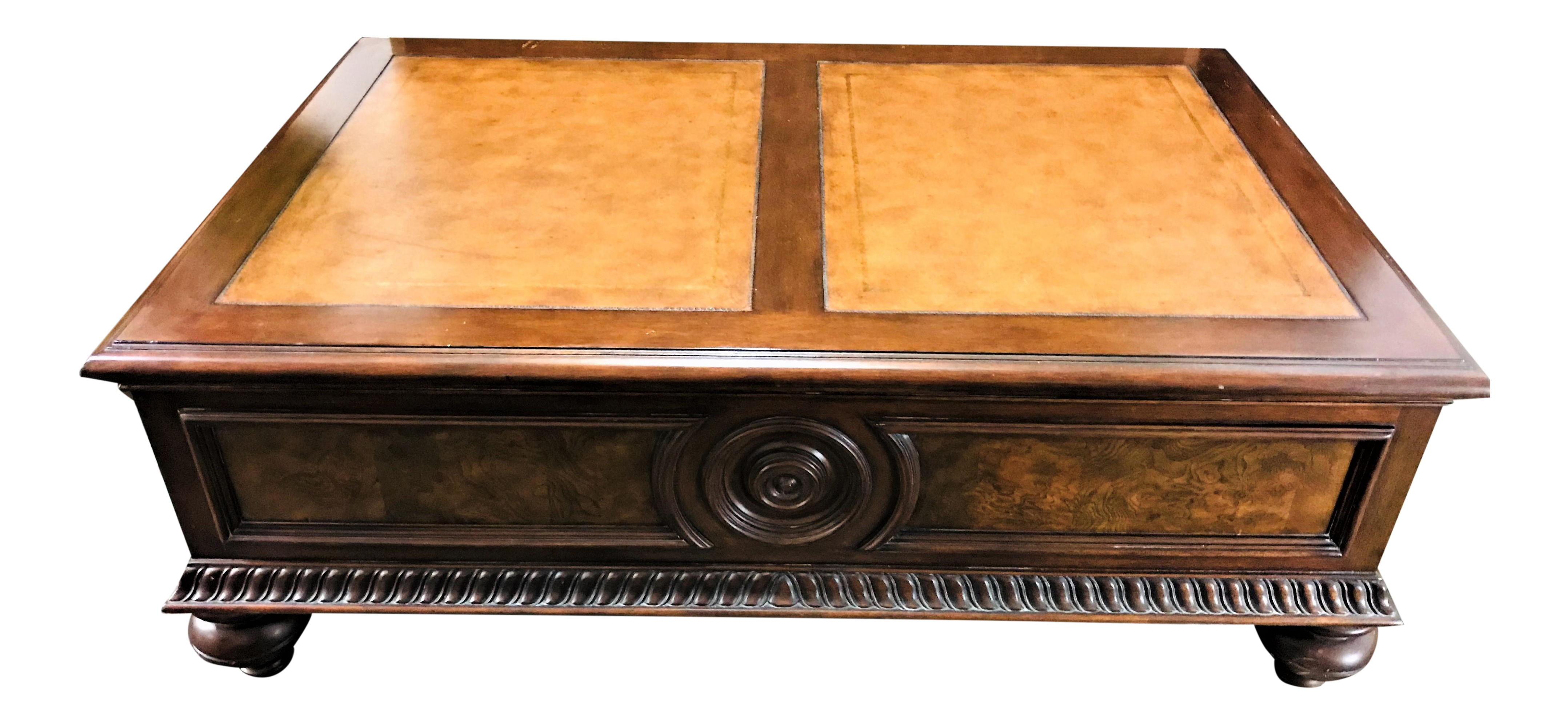 Vintage Ethan Allen Morley Coffee Table Chairish