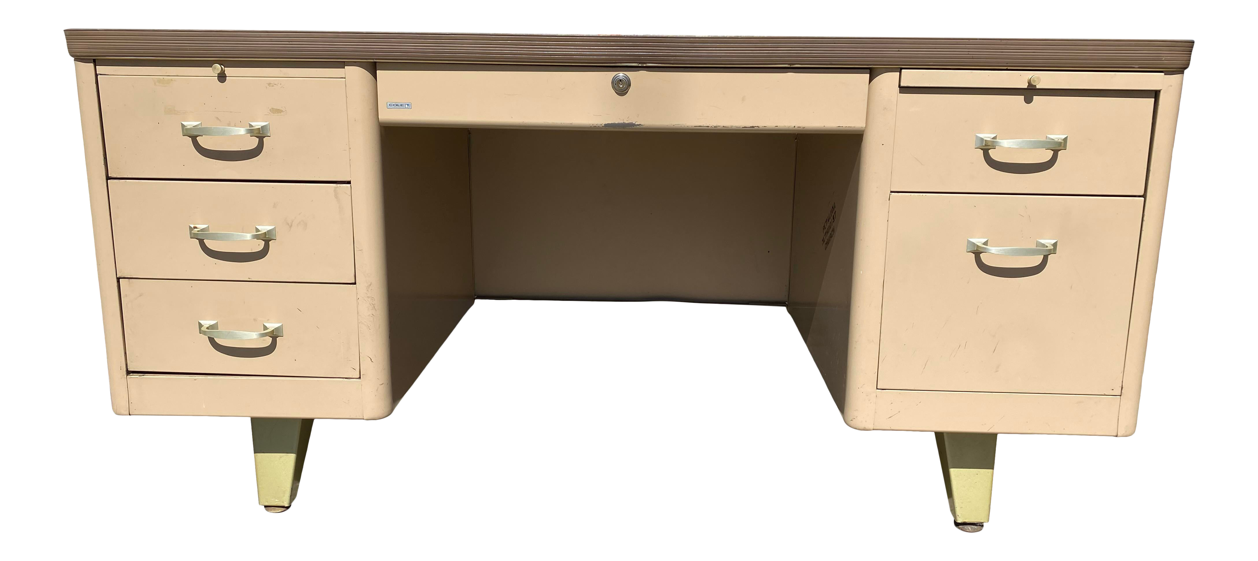 Cole steel desk deals