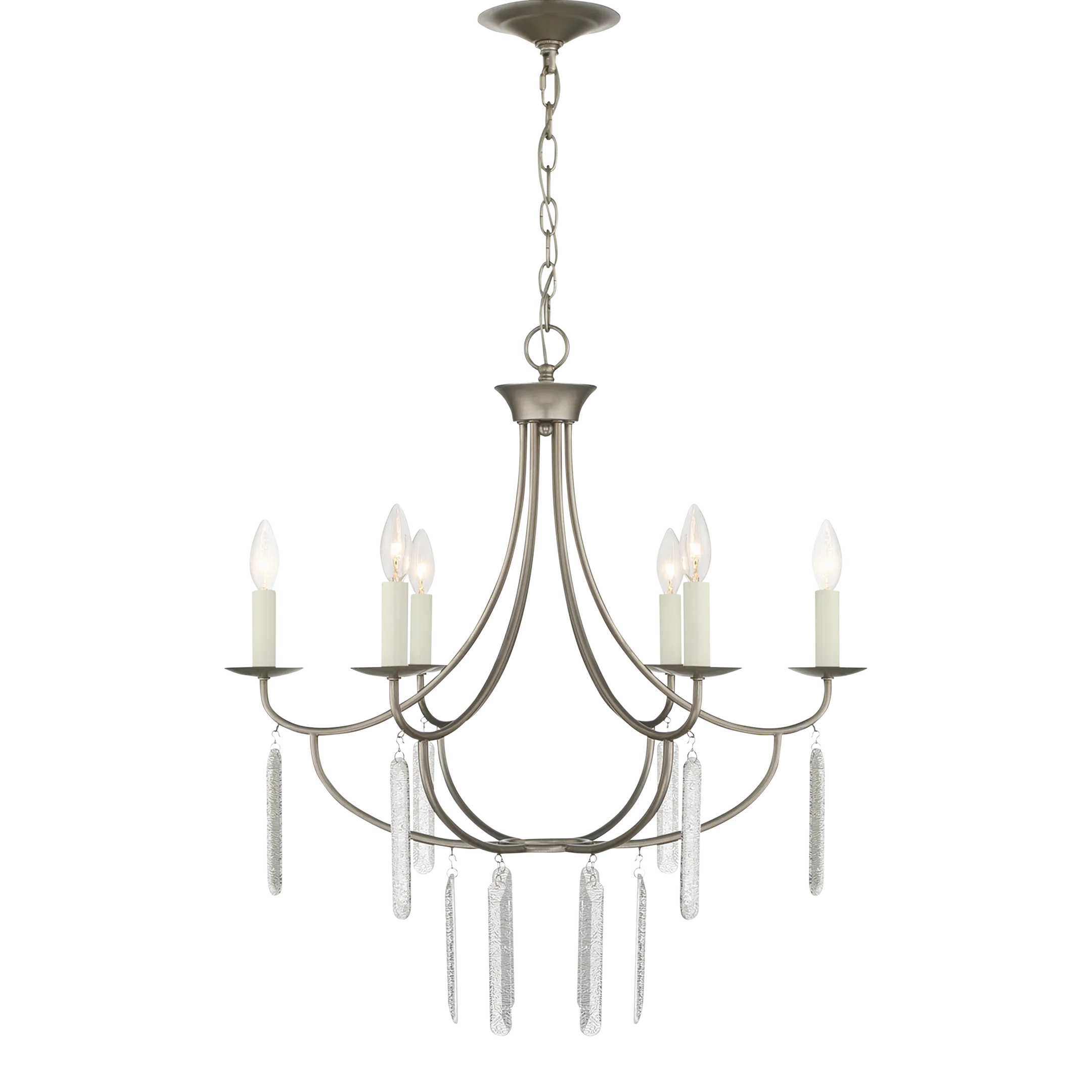 Ella 6Light Classic Candle Chandelier Chairish