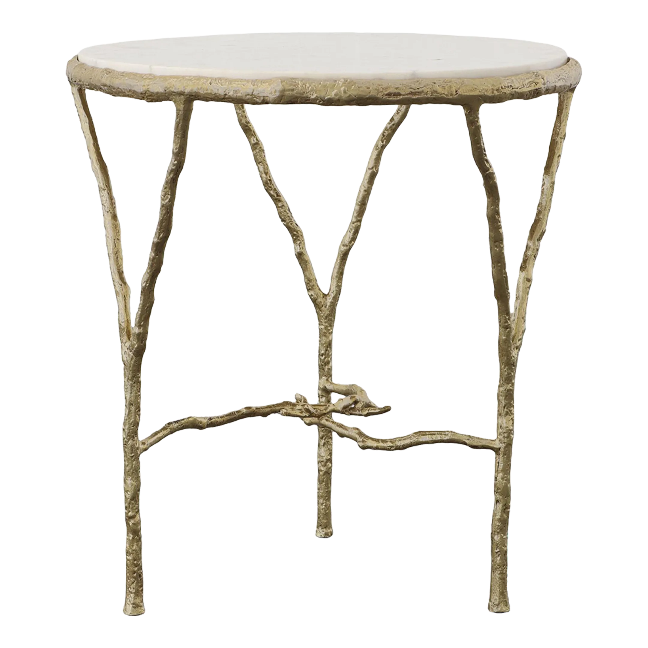 Camille Marble Top Side Table Chairish