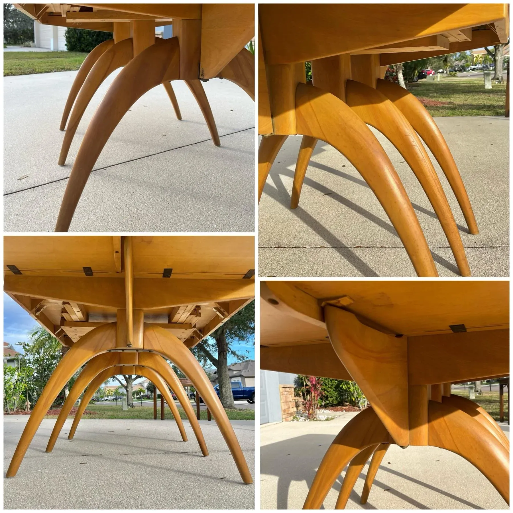 Heywood wakefield wishbone table and chairs shop