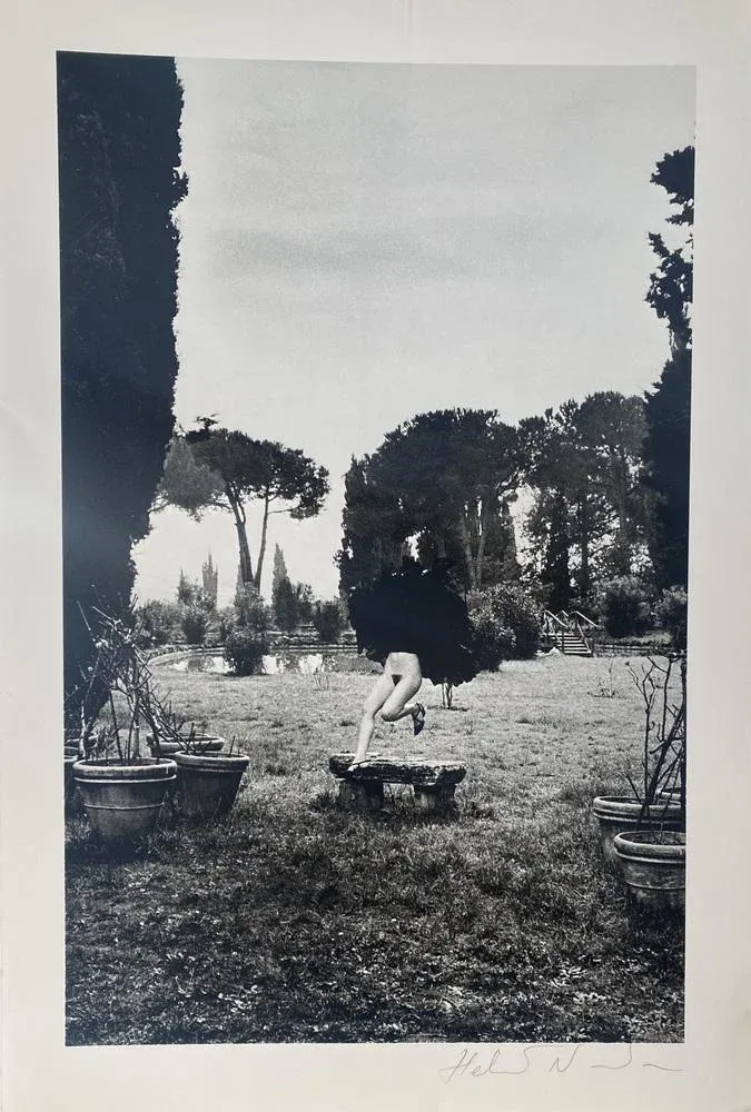 Helmut Newton: 72 Ore a Roma. B&W photos. 96 pages. Very