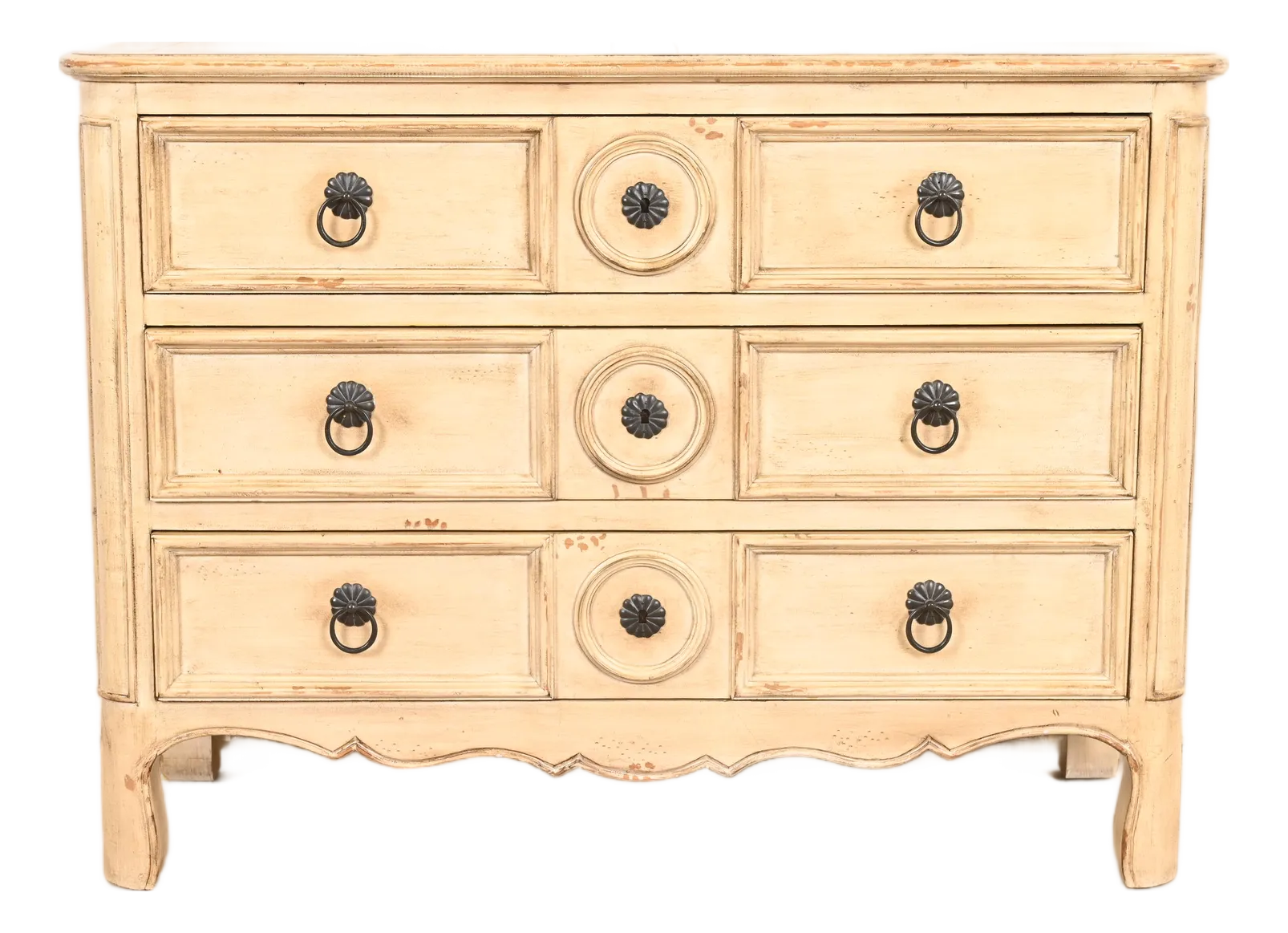 Baker Furniture French Regency Louis XVI Painted Dresser or Chest of Drawers