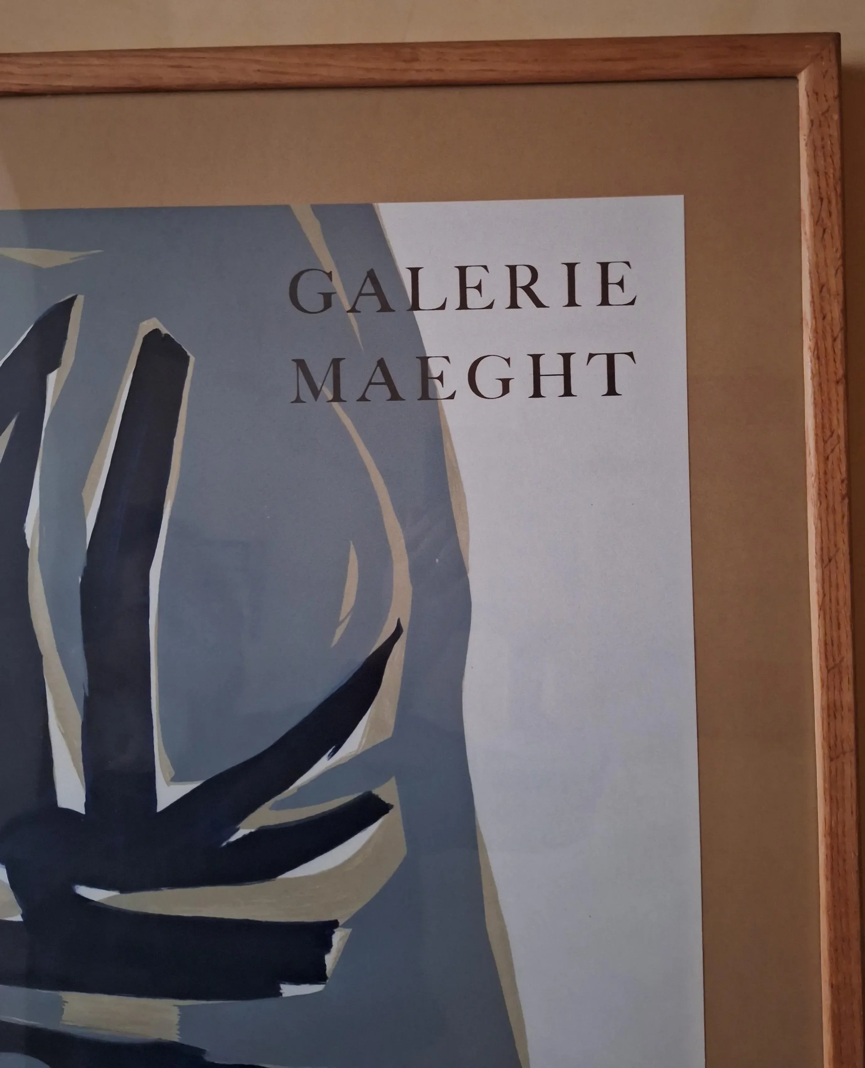 UBAC アートポスター GALERIE MAEGHT Gallery Maeght Exhibition Poster, Raoul Ubac Art Print