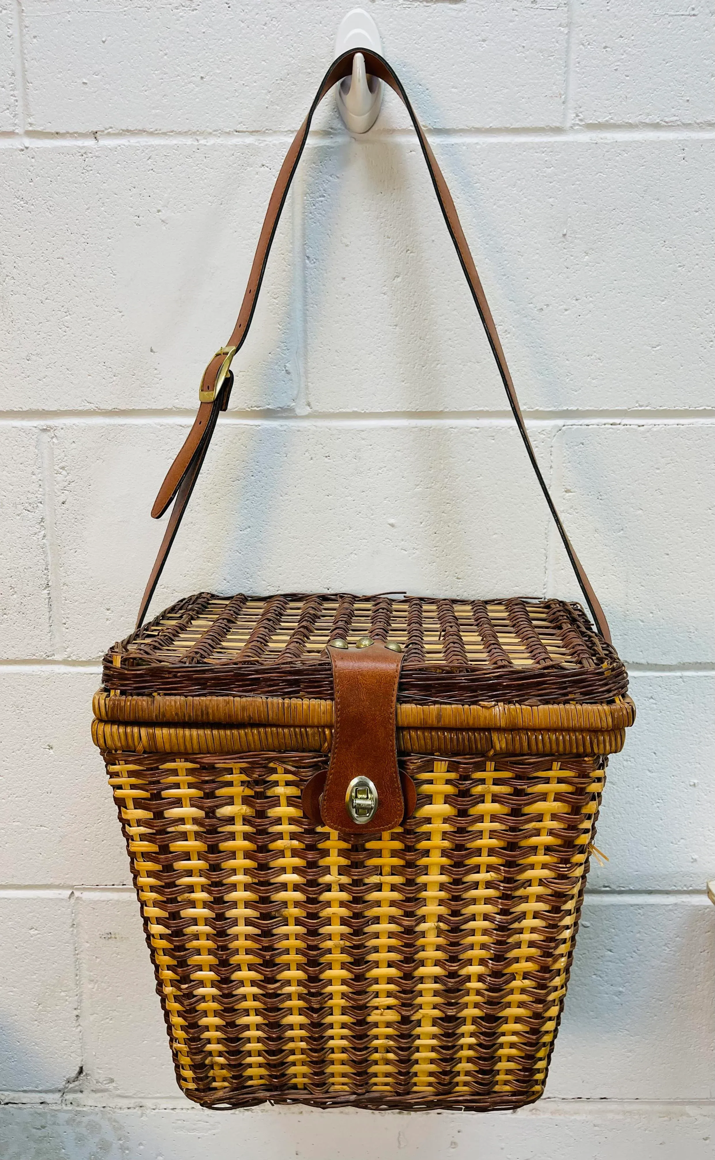 美品　Vintage picnic basket 美品 Vintage picnic basket