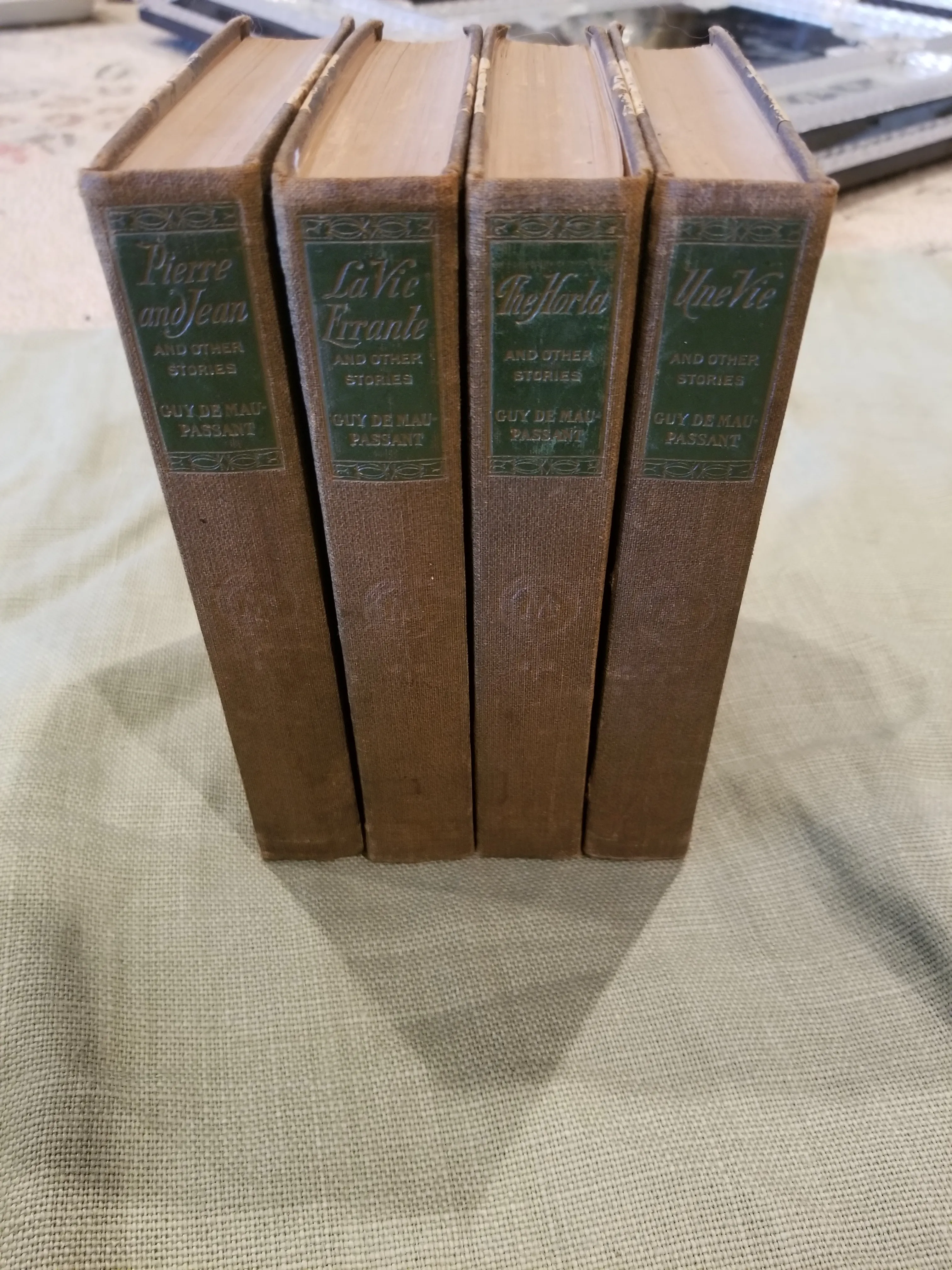 Guy De Maupassant 4 Volume Set