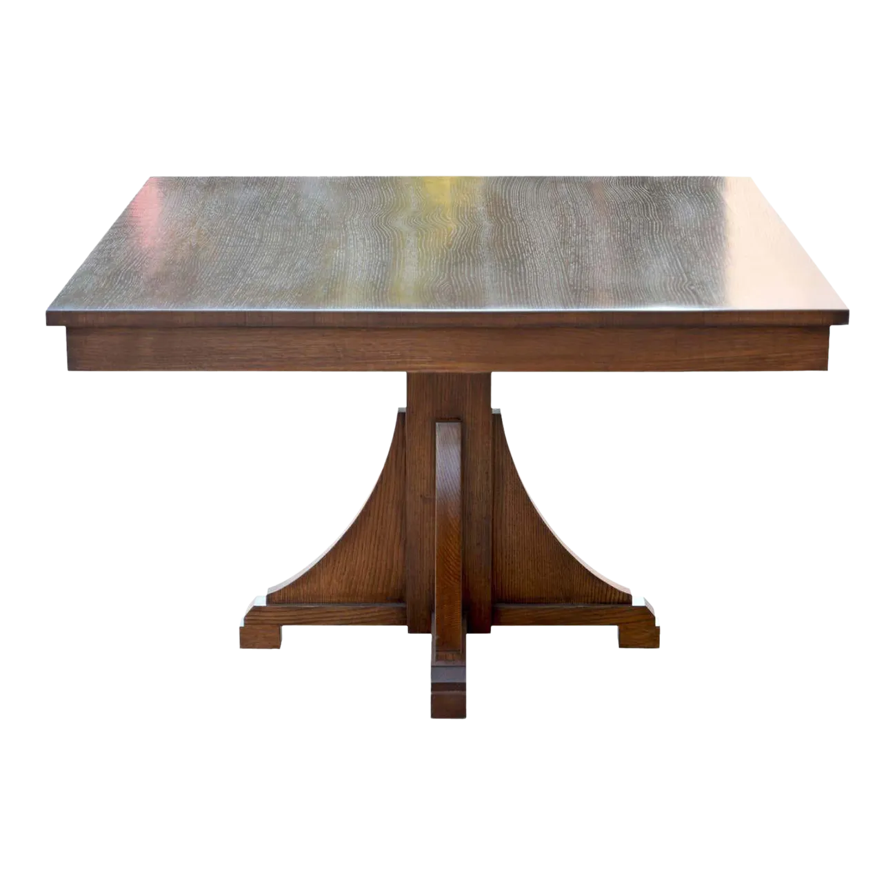 Craftsman Style Dining Table by Petersen Antiques Chairish