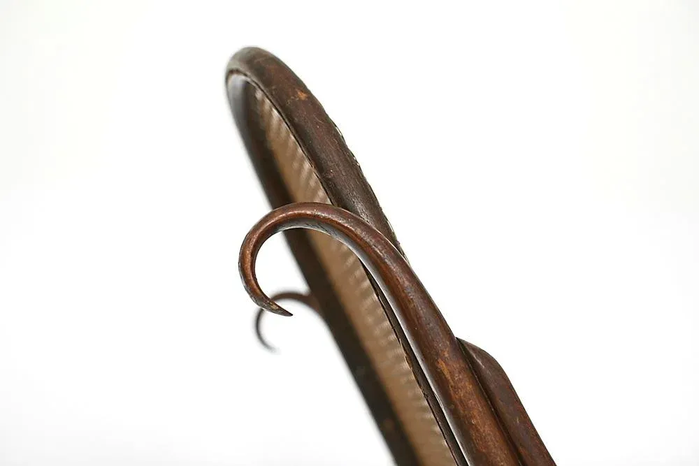 Embossed Rocking Chair by Michael Thonet, 1920s