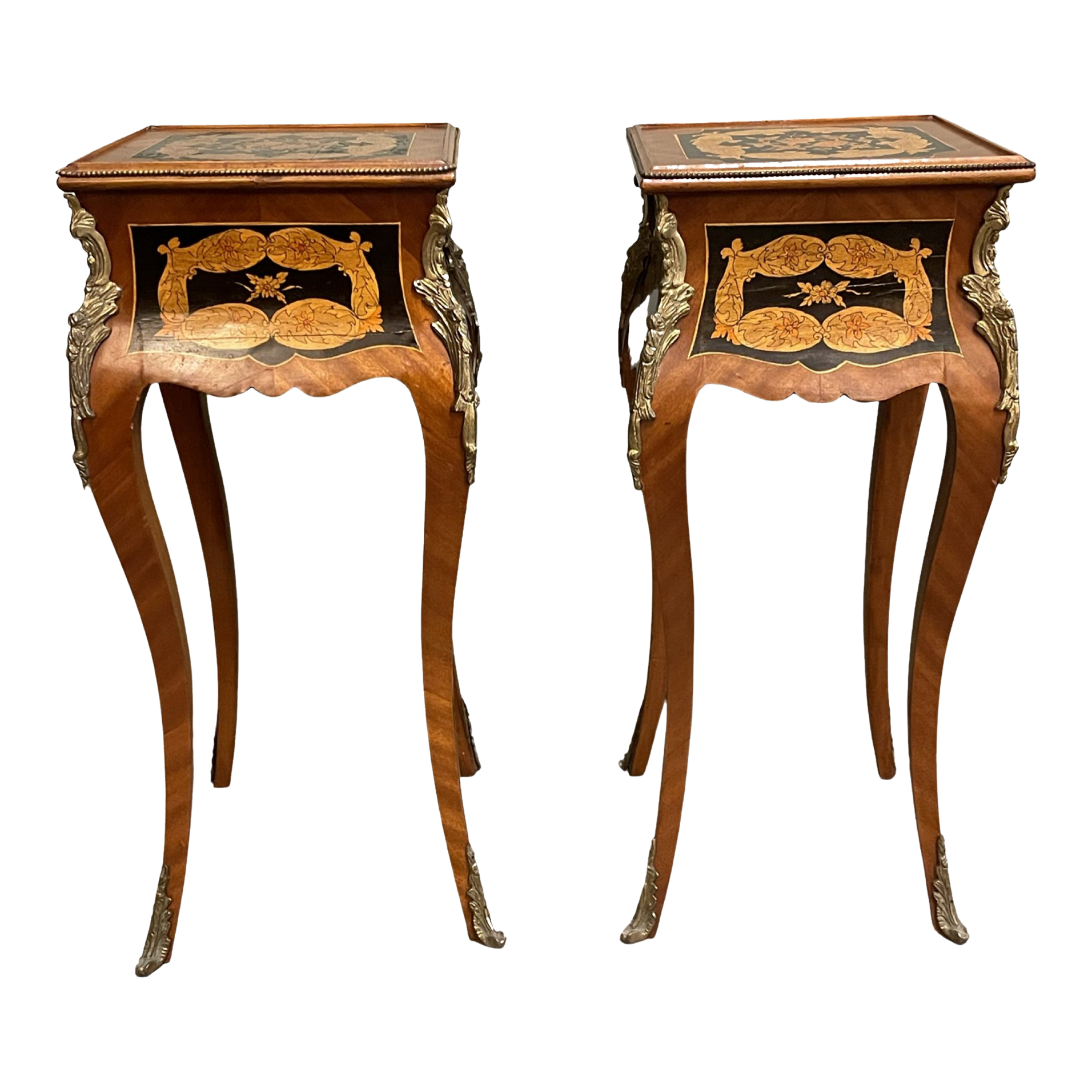 Early 20th Century Antique Bedside Tables a Pair Chairish