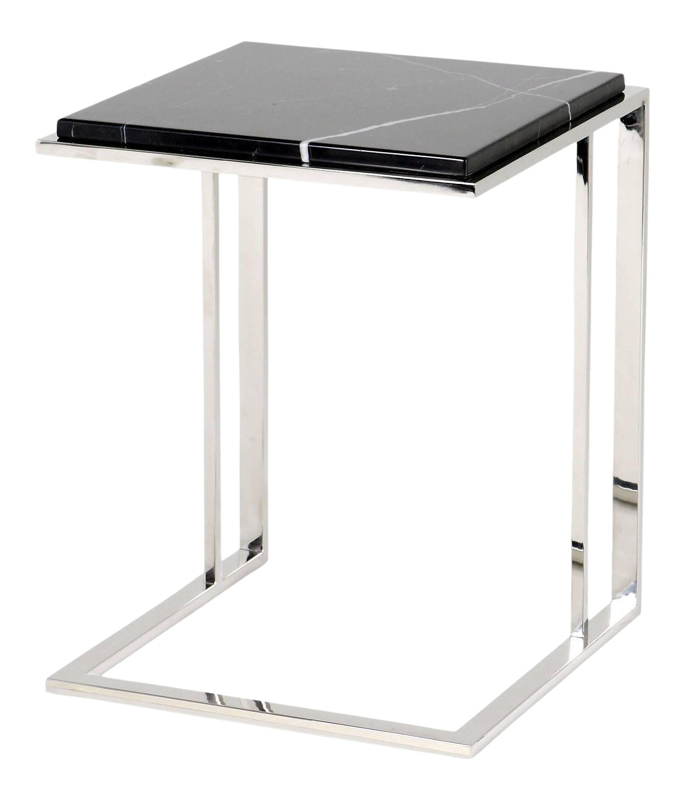 Black Marble Side Table Eichholtz Cocktail Chairish