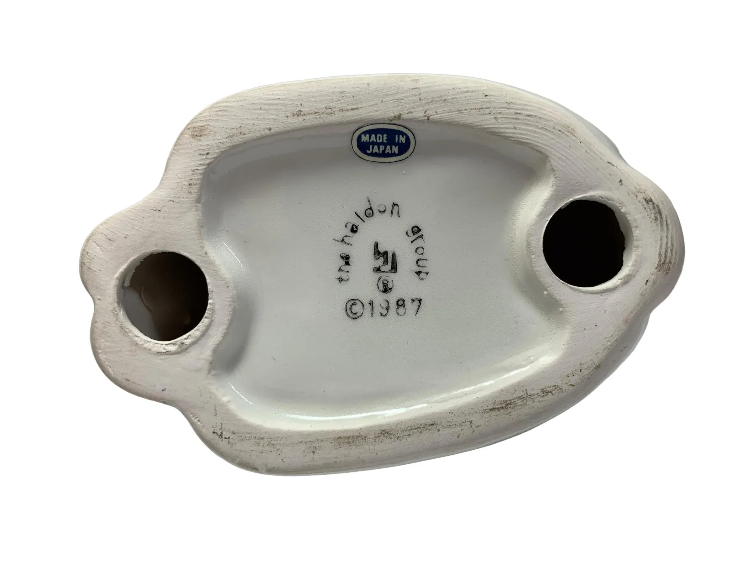 the haldon group 1987 お盆　陶器 the haldon group 1987 お盆 陶器