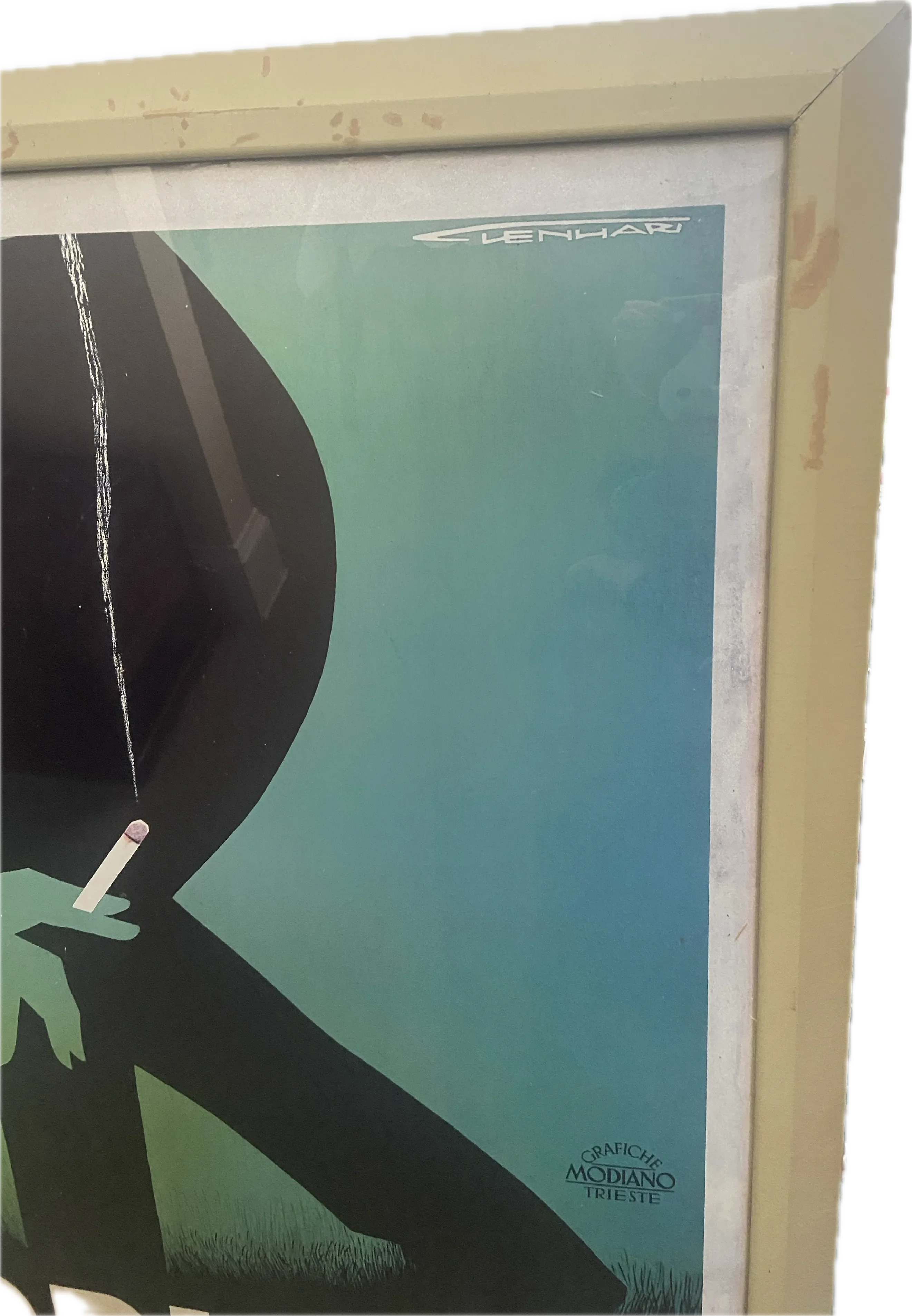 Franz Lenhart Modiano Art Deco Advertising Lithograph Print Poster 1935 XIII Large