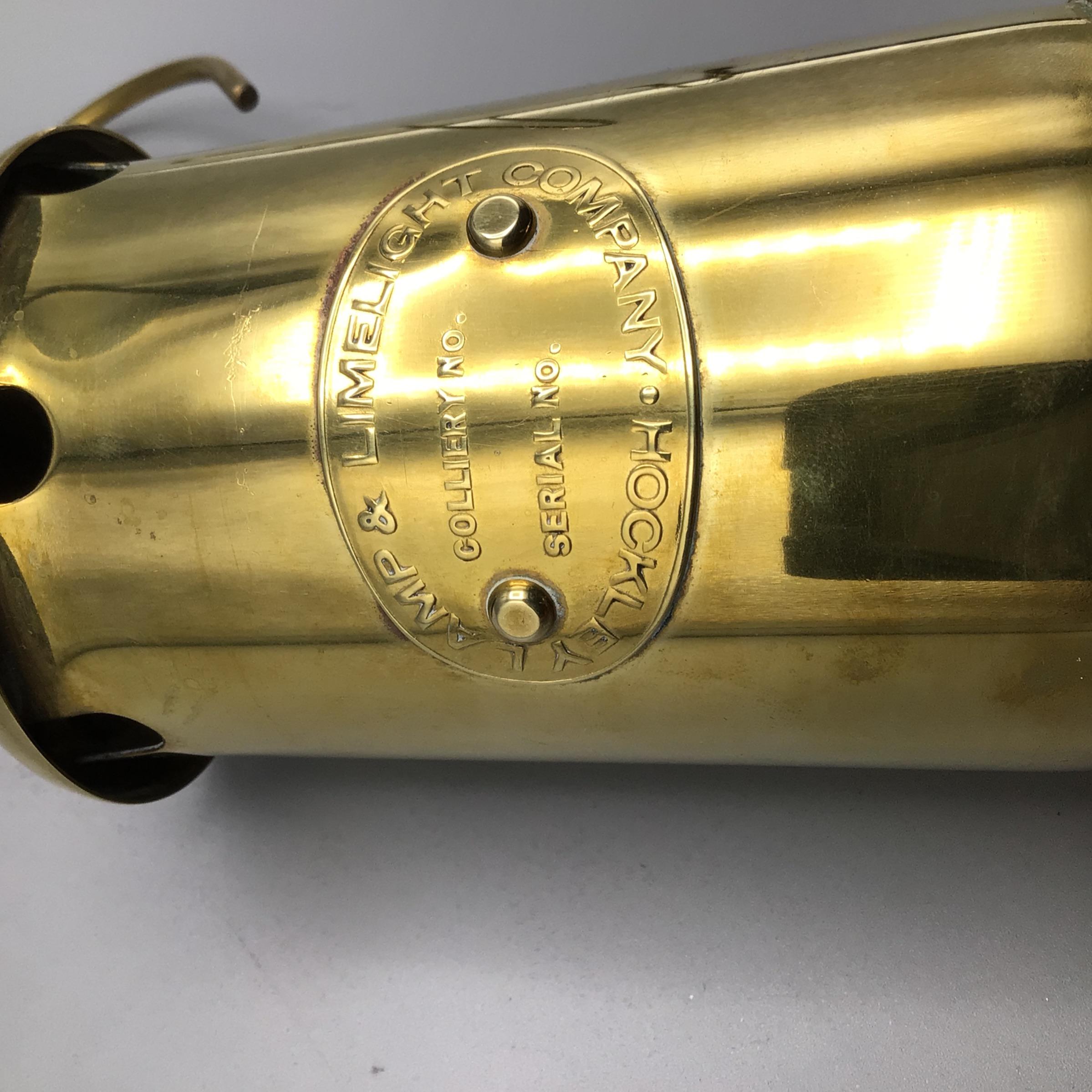 Vintage Hockley Lamp and Limelight Company Miners Light Vintage Hockley Lamp and Limelight Company Miners Light