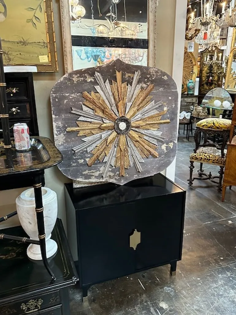 Italian Sunburst Panel
