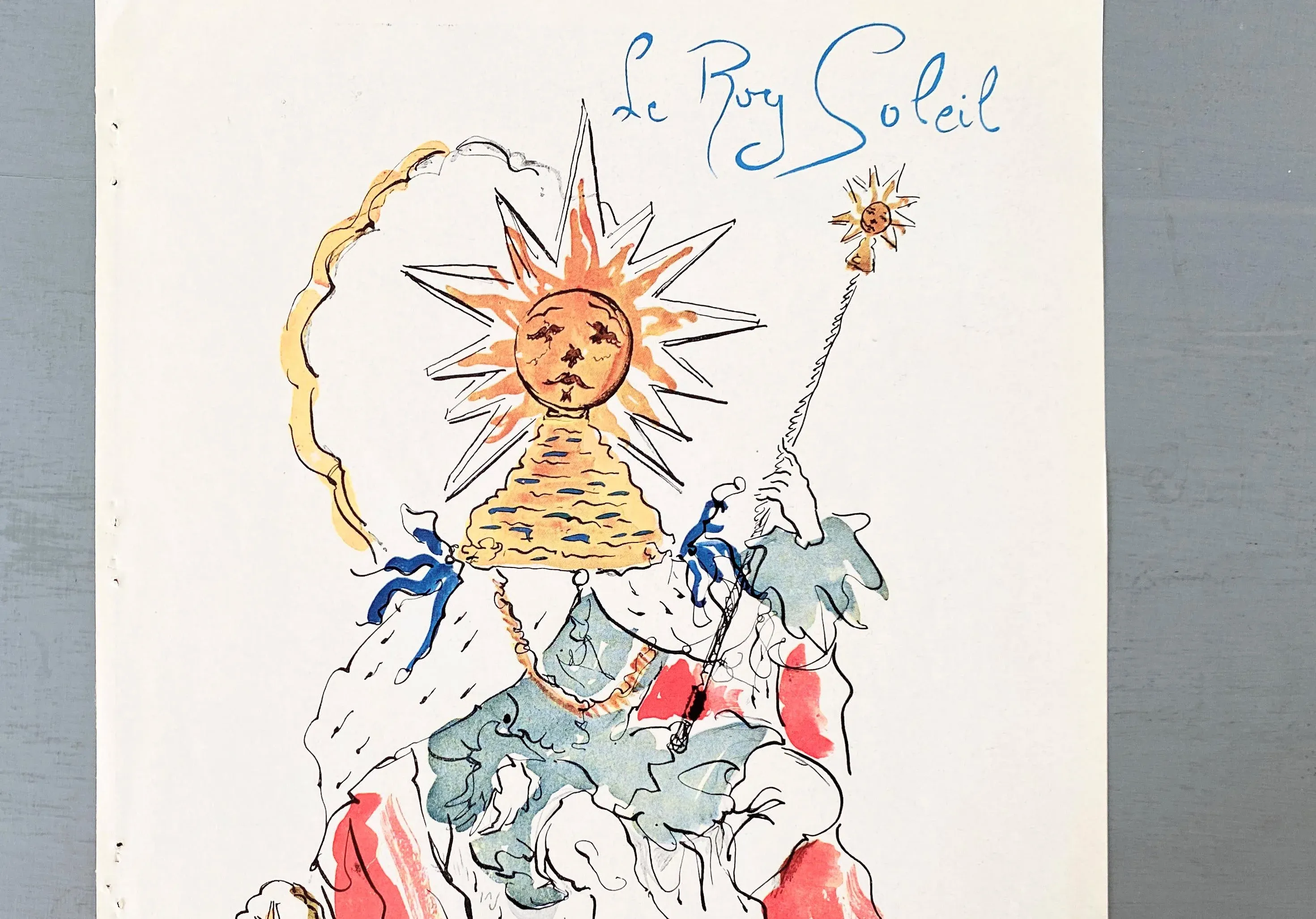 1947 French Vintage Schiaparelli Perfume Le Roy Soleil