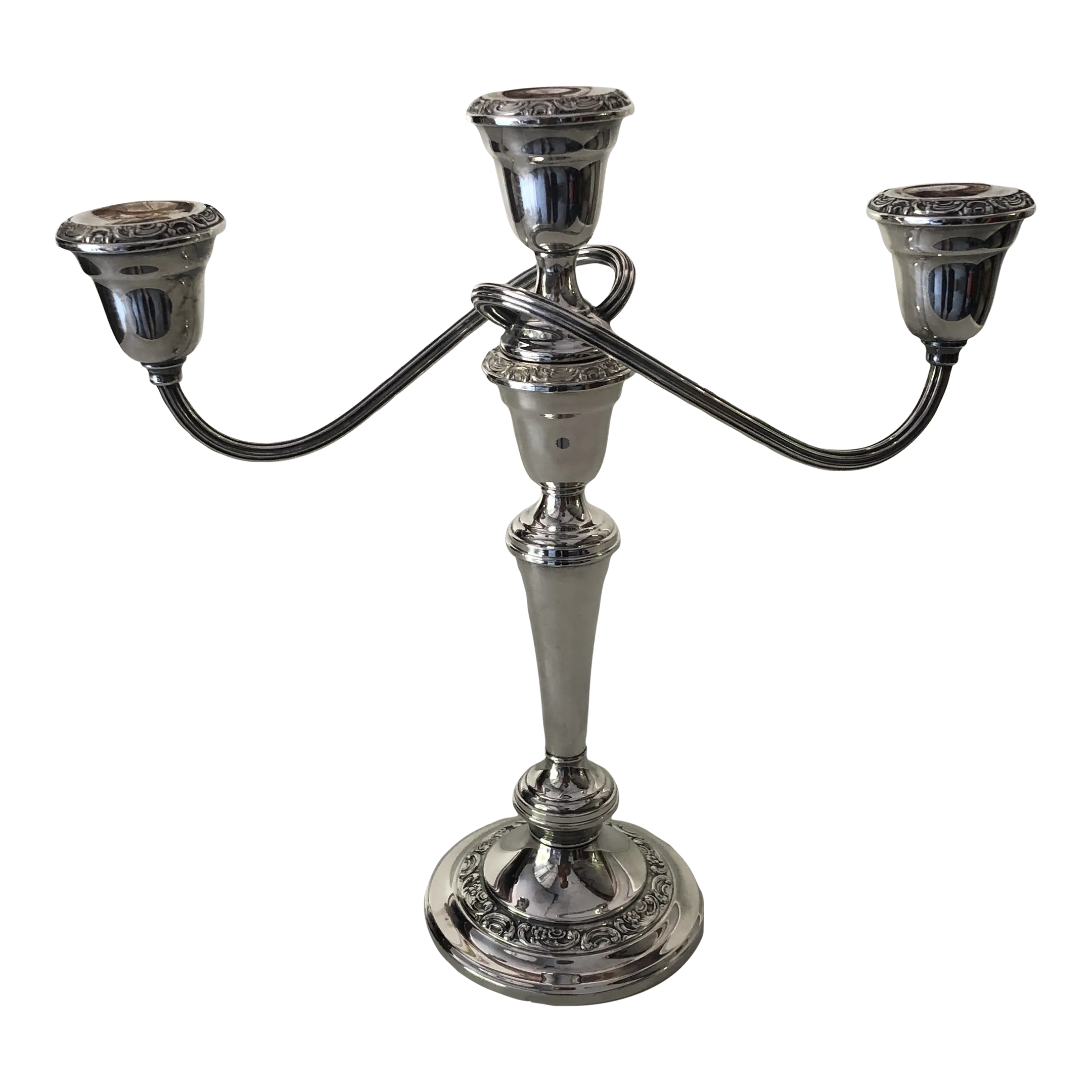 Gorham silver shop candelabra