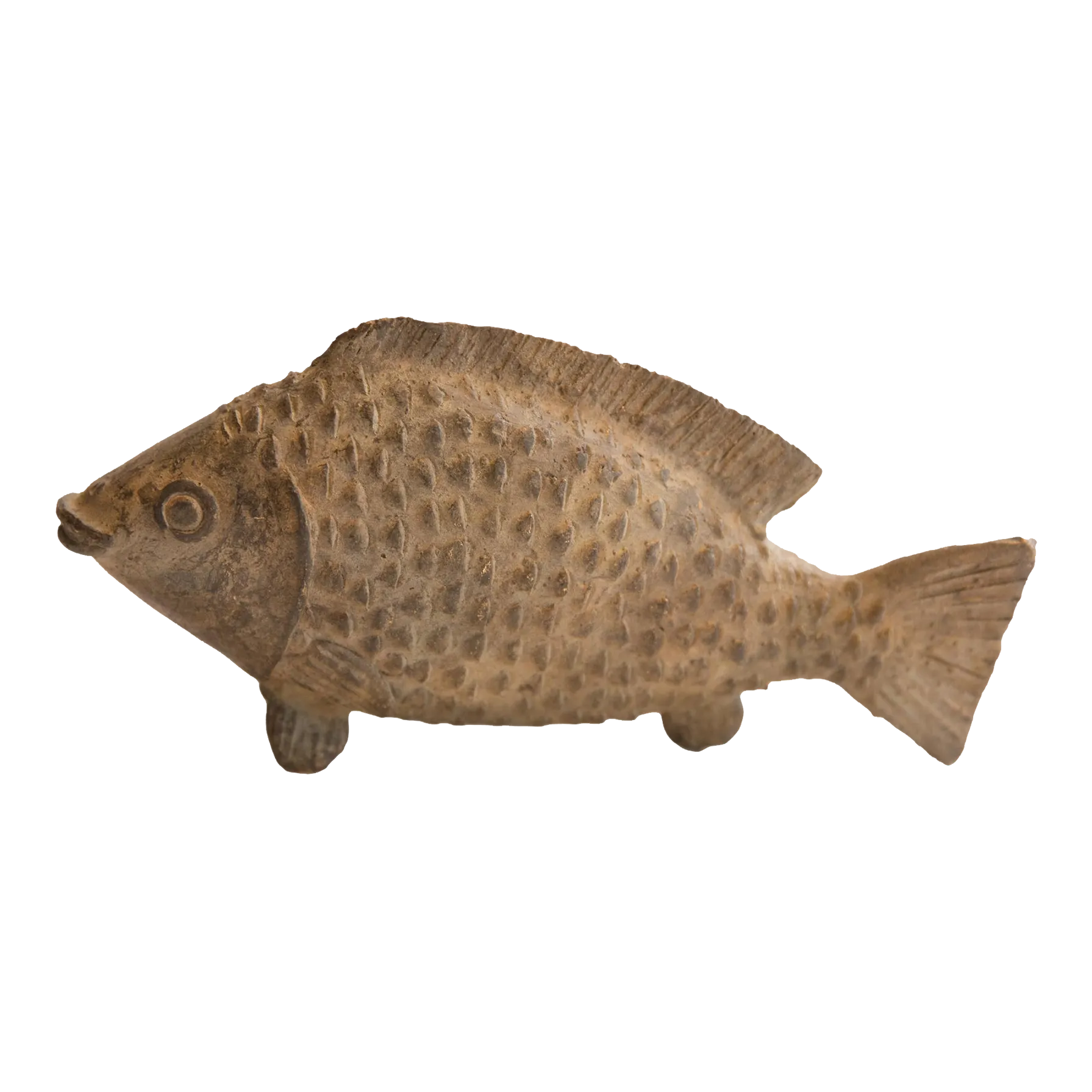 Vintage African Fish Sculpture Chairish