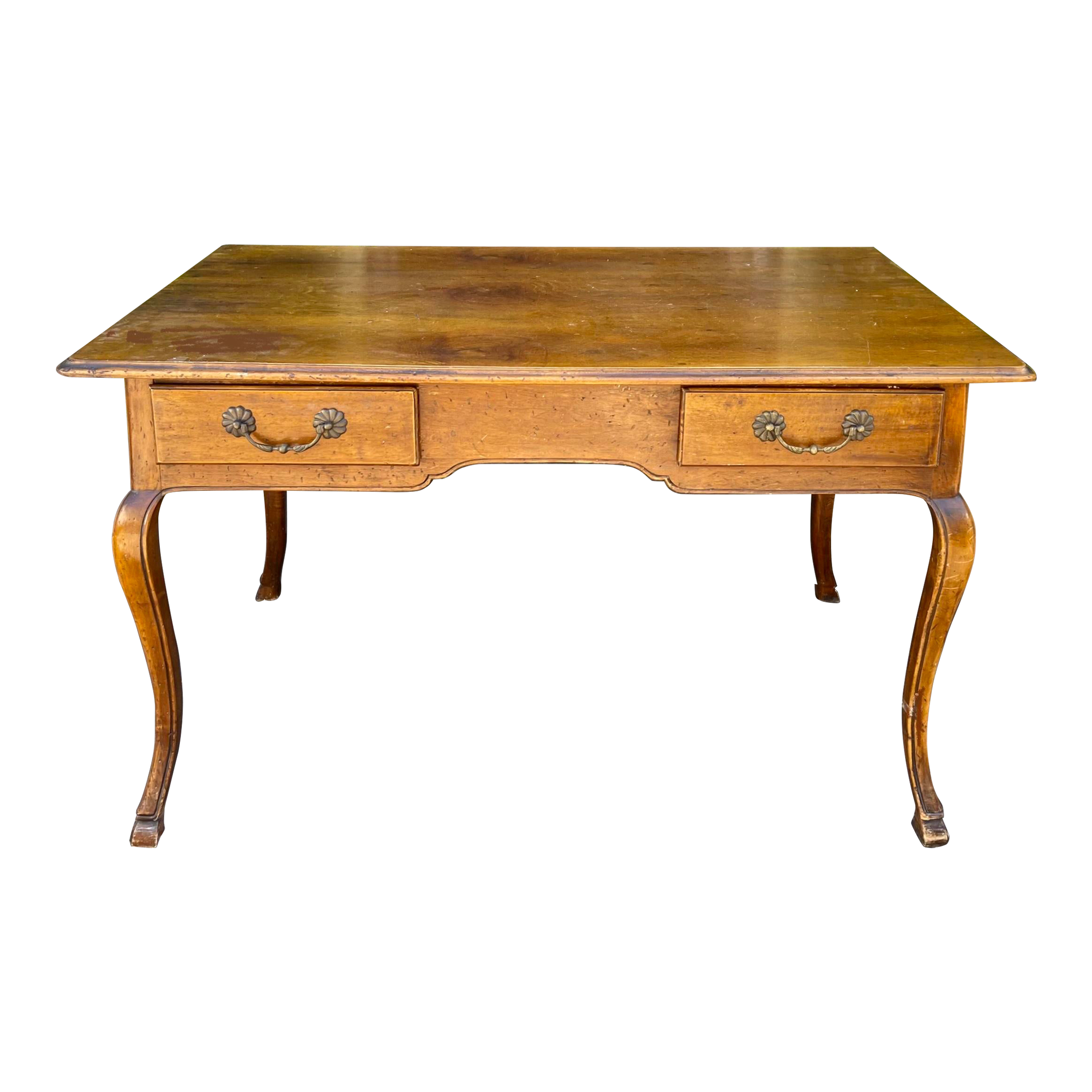19th C Style Italian Walnut Writing Table Desk Chairish