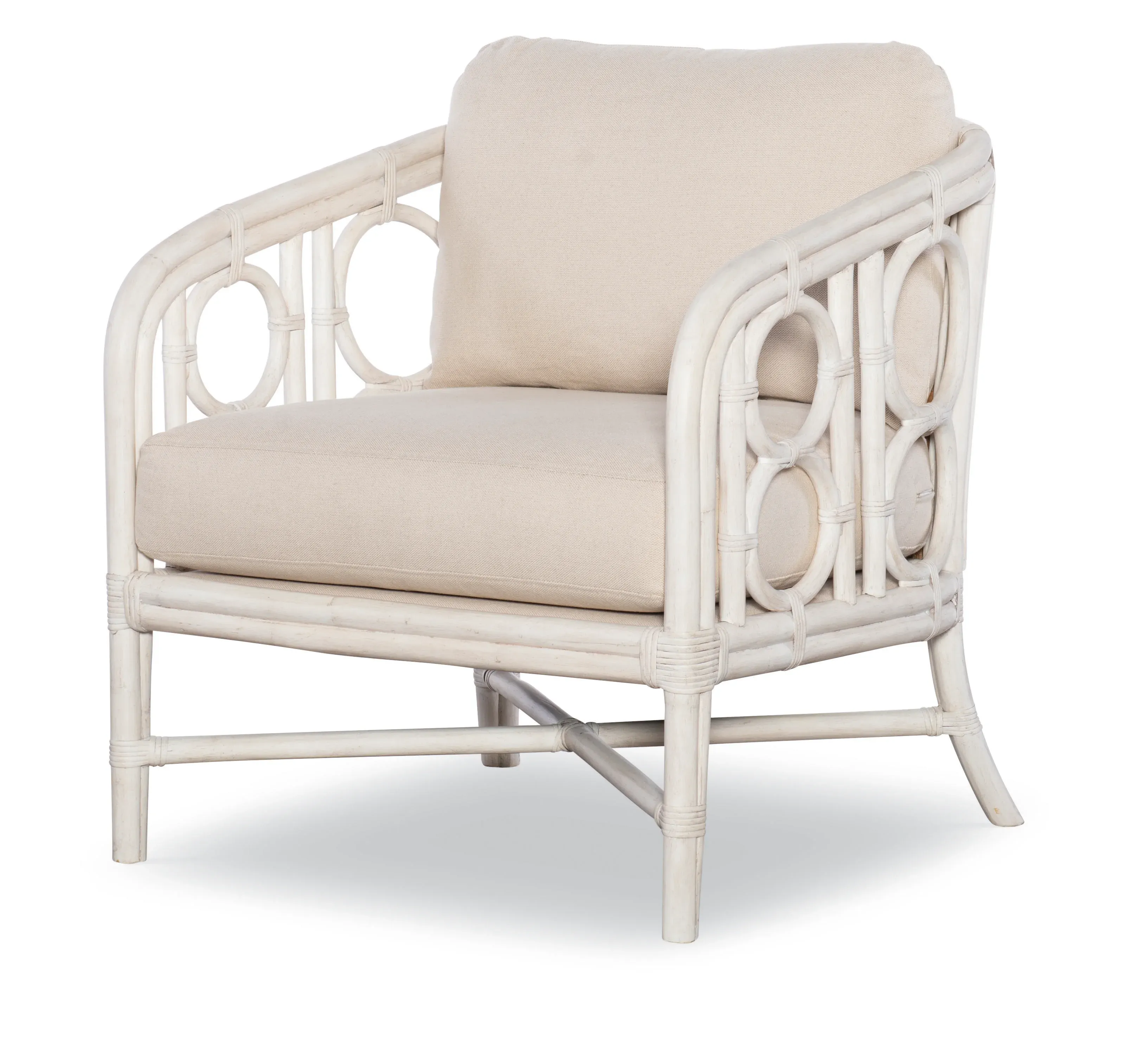Century Furniture Sutter Lounge Chair - Peninsula/Flax