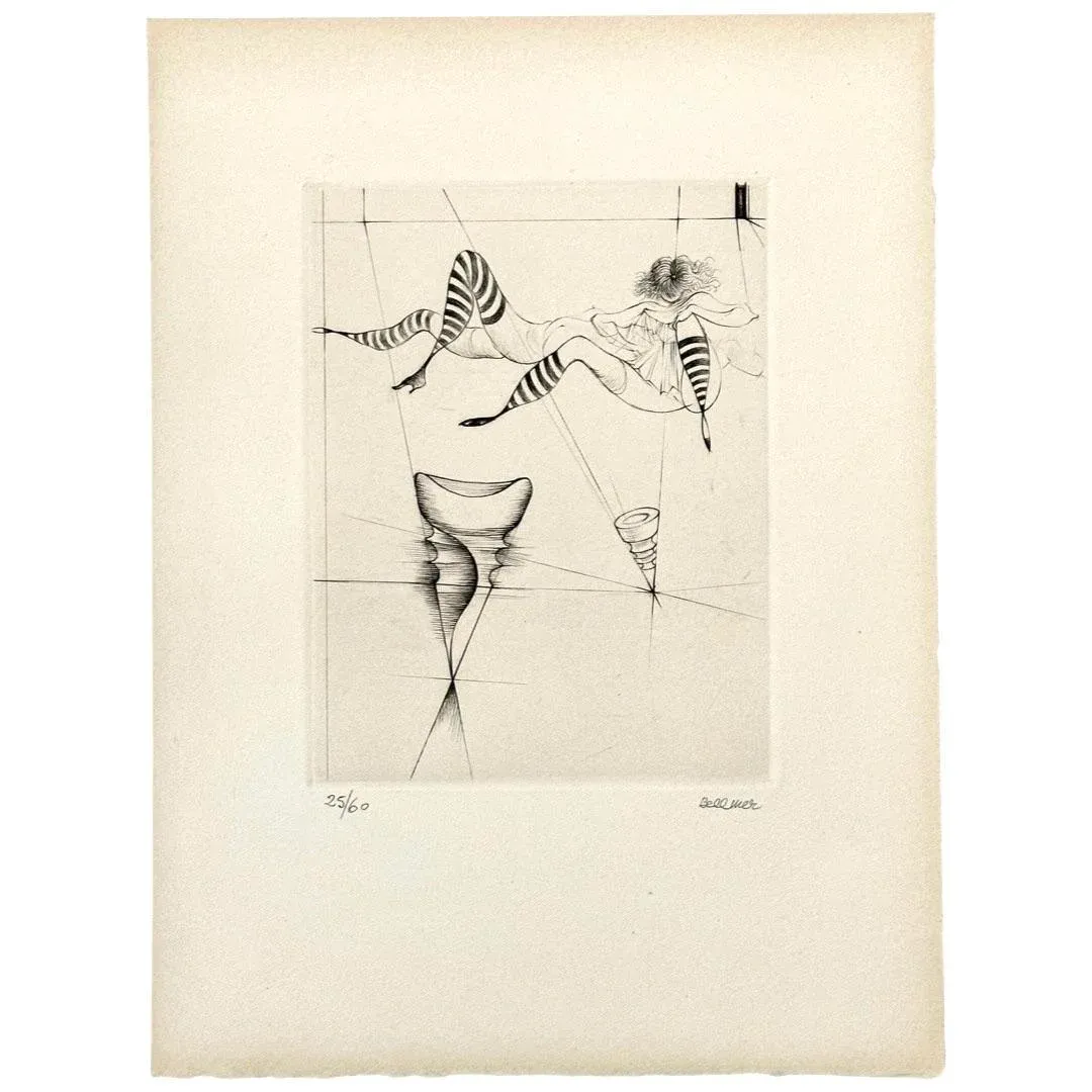 Hans Bellmer (German 1902-1975) - Original Abstract